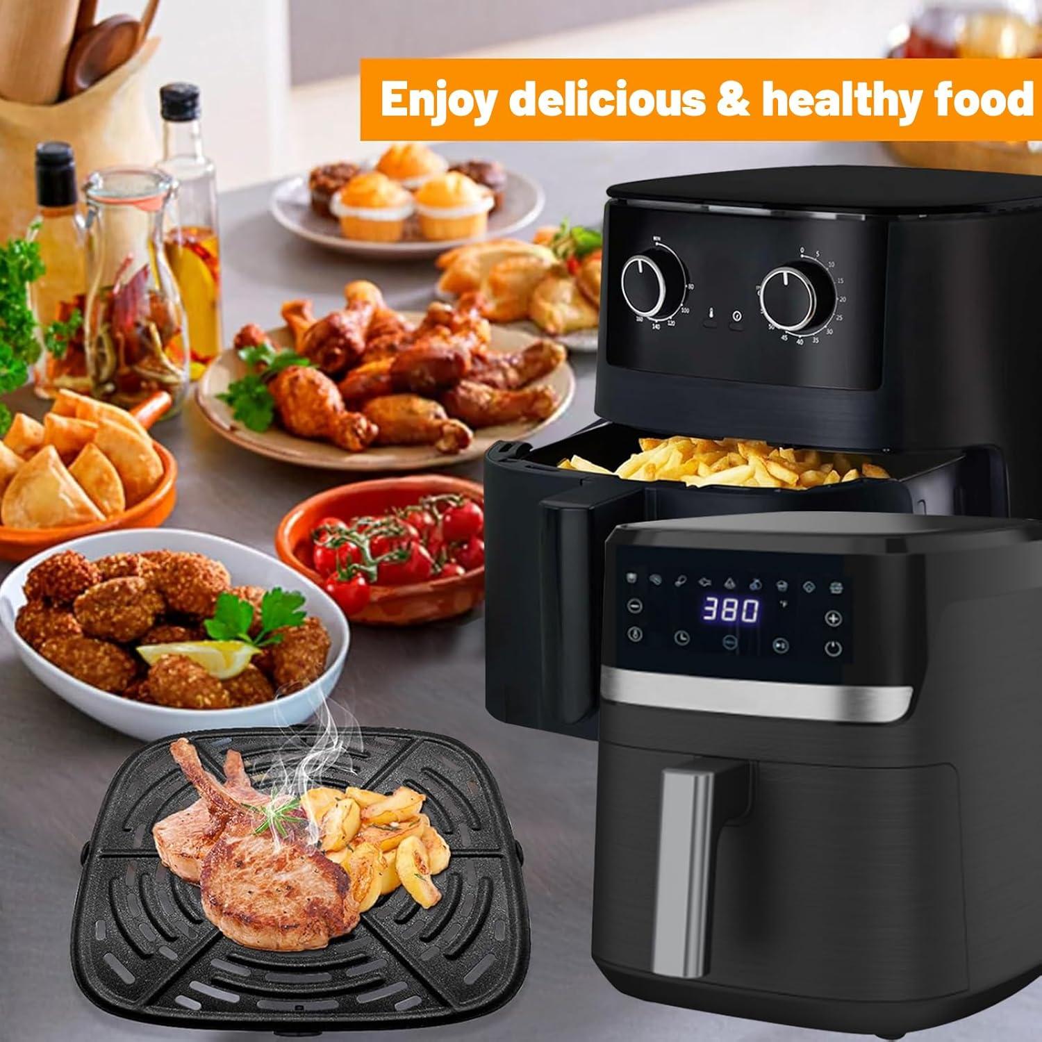 Plato de Parrilla Crisper Goodtechnical 20.5 cm para Freidora de Aire