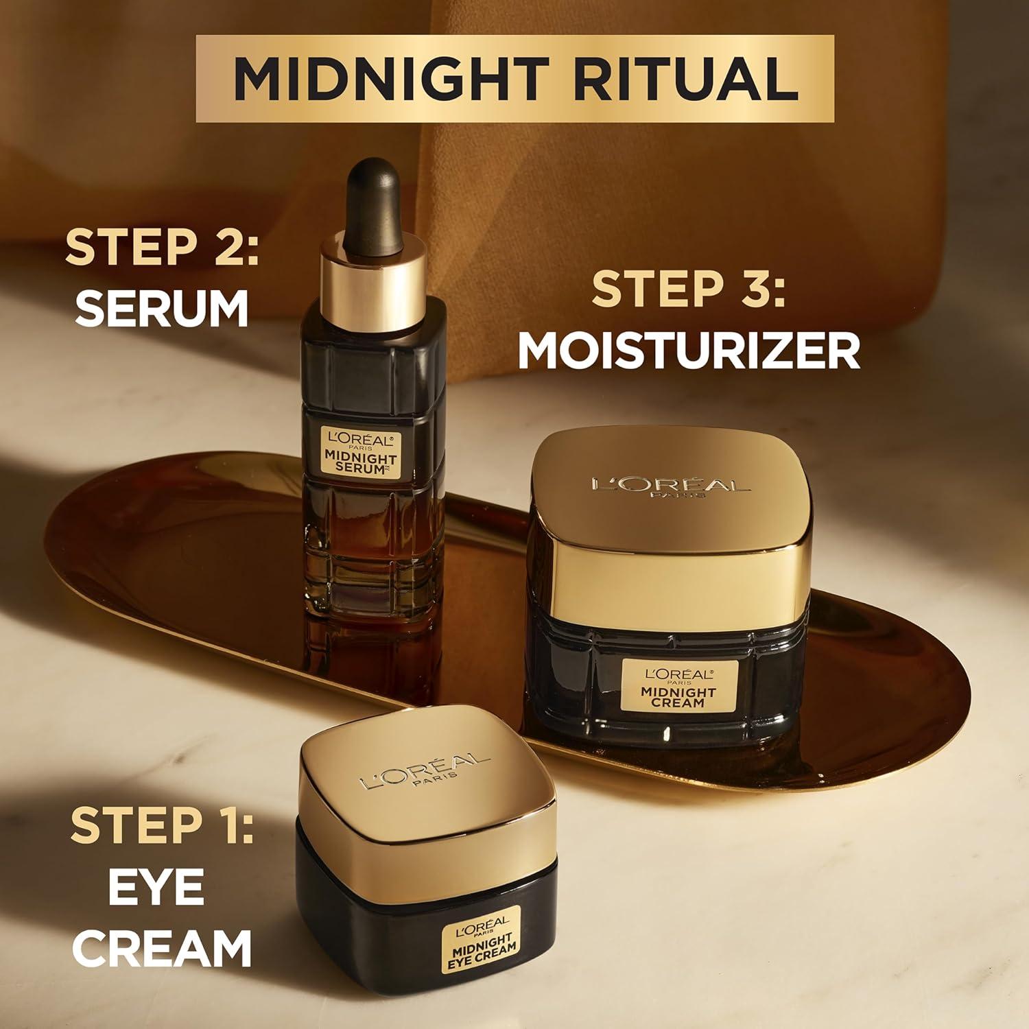 Crema de Ojos L'Oreal Paris Midnight Age Perfect 15ml