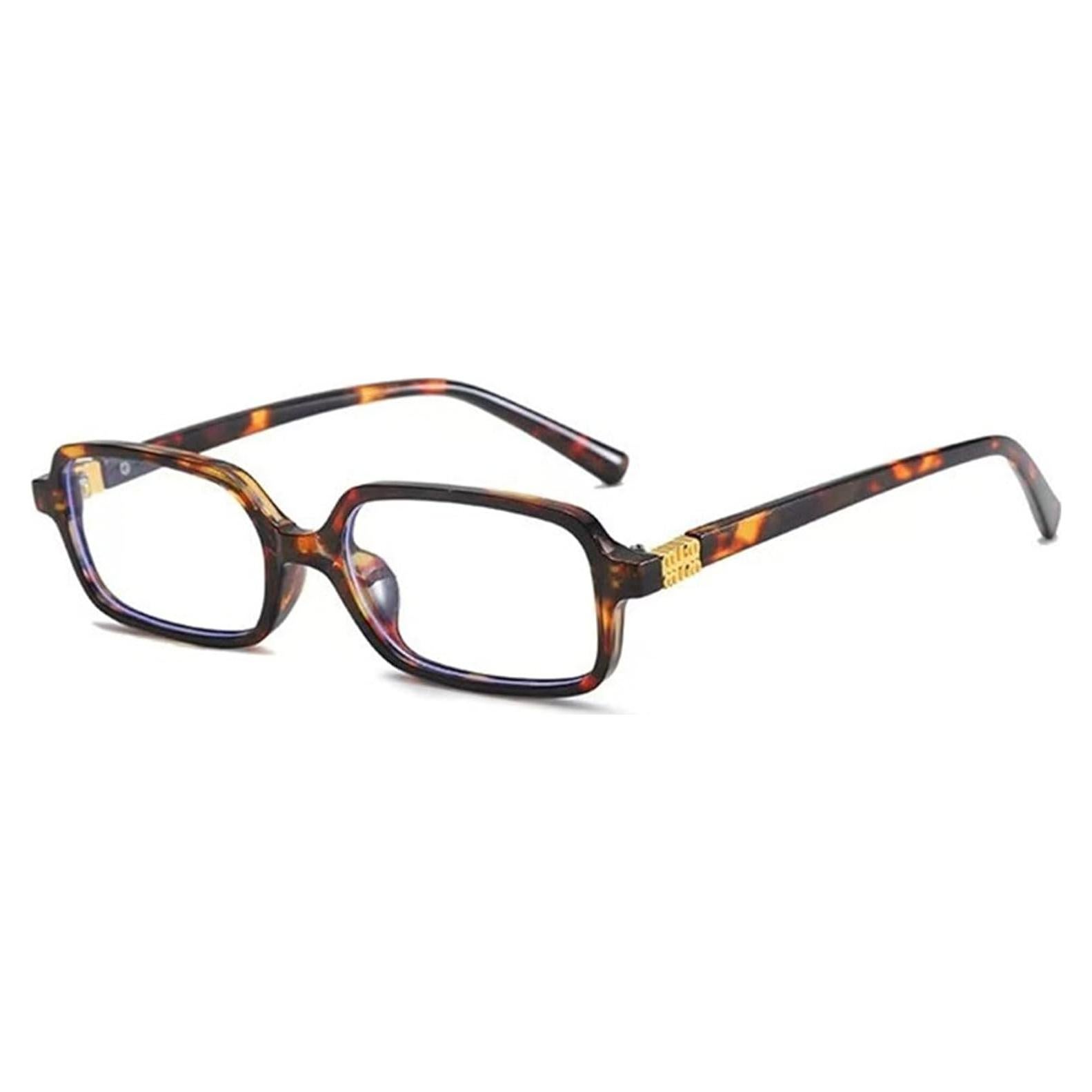 Gafas bloqueadoras de luz azul retro tortuga para mujeres