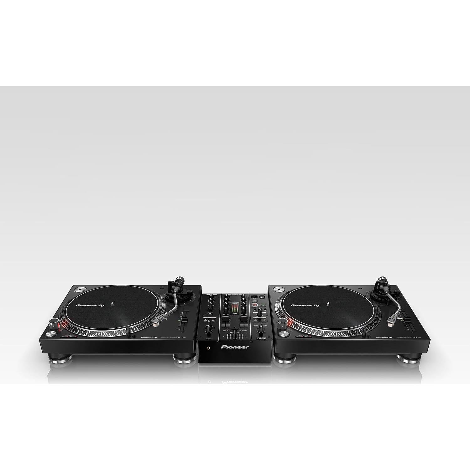 Tornamesa Pioneer PLX-500 Directa USB Negra 13.39kg