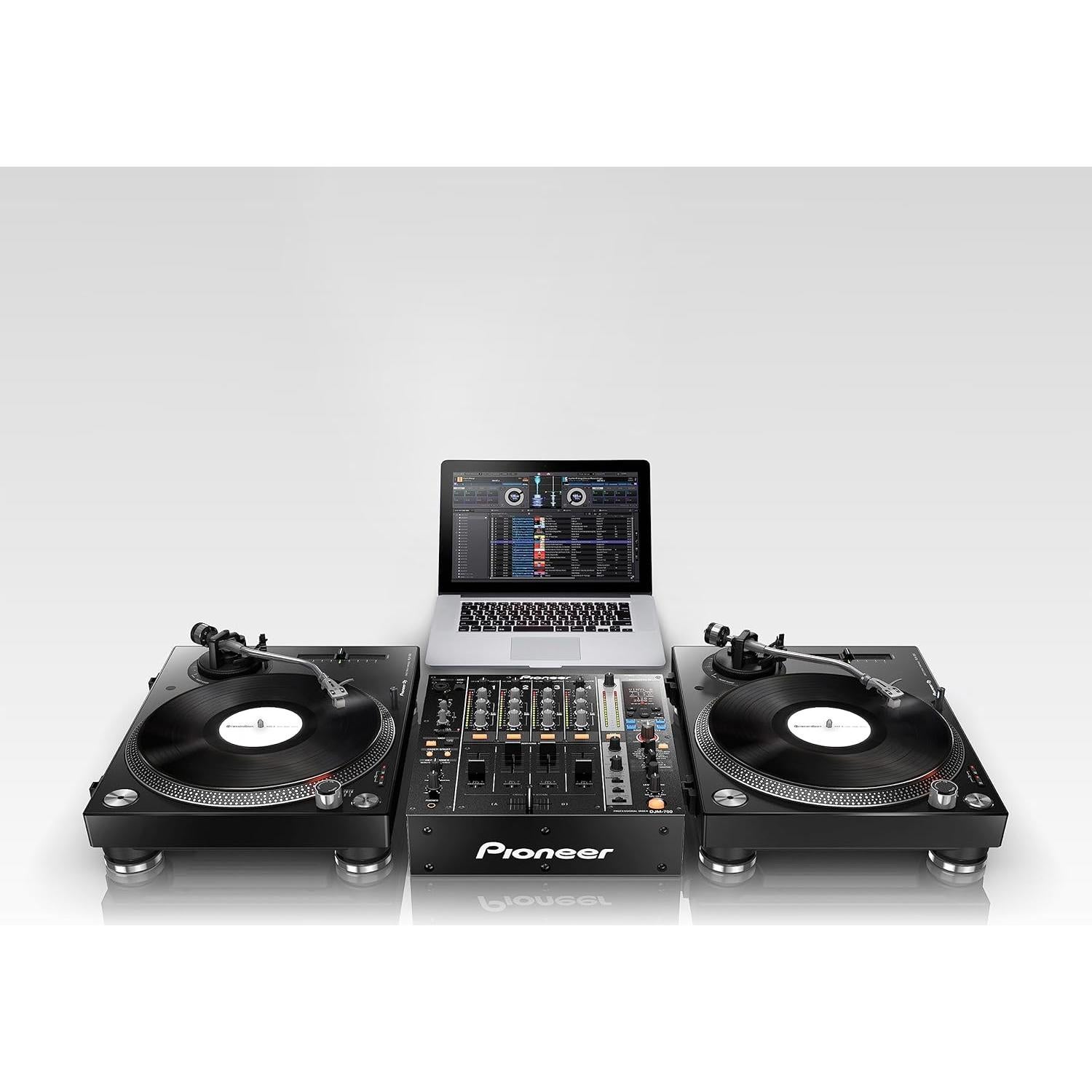 Tornamesa Pioneer PLX-500 Directa USB Negra 13.39kg
