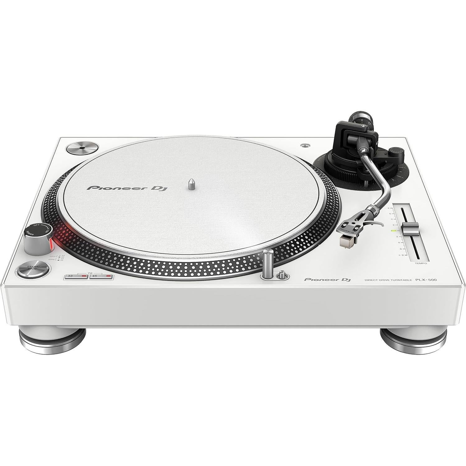 Tornamesa de Tracción Directa Pioneer DJ PLX-500 Blanca