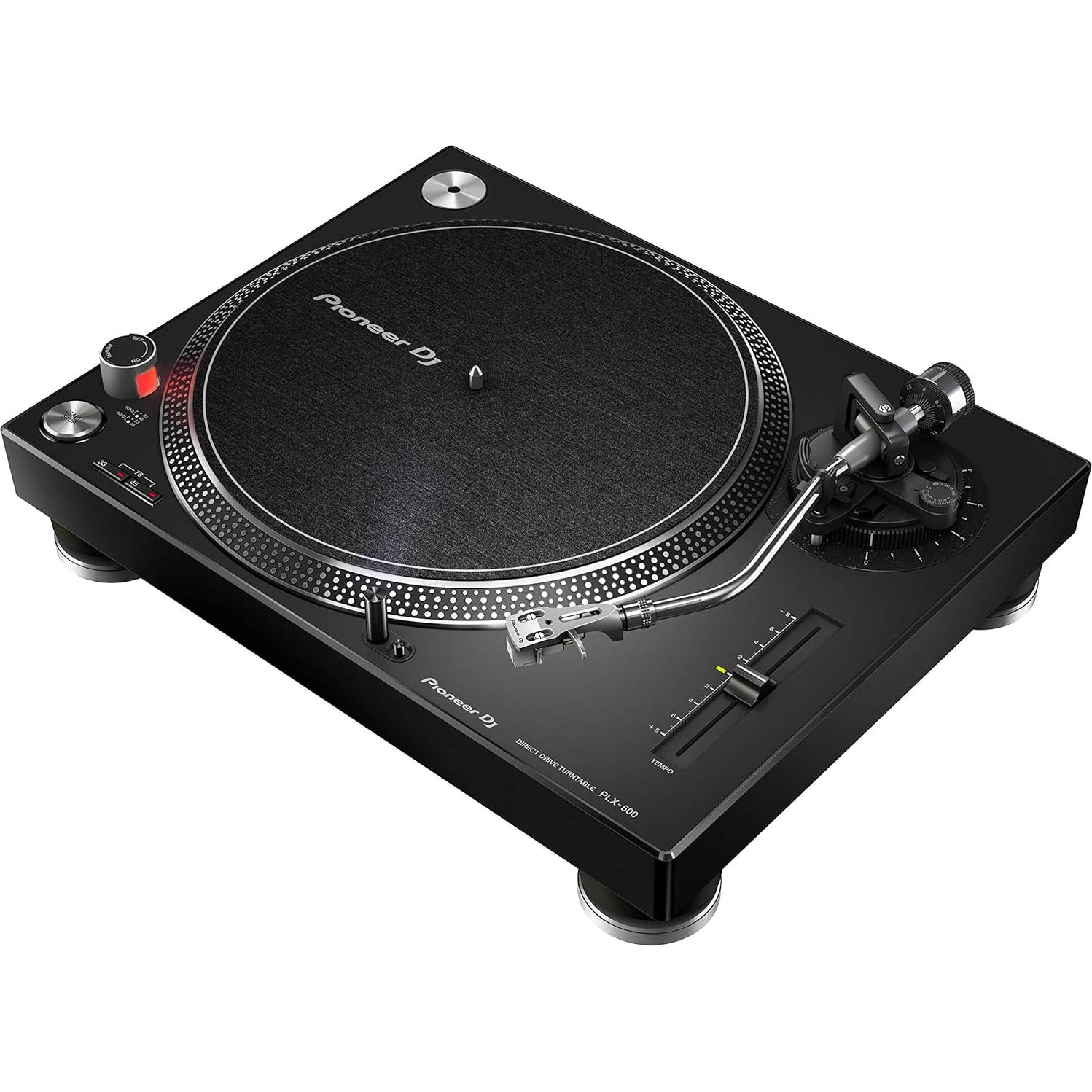 Giradiscos Pioneer DJ PLX-500 USB Negro 10.7 kg