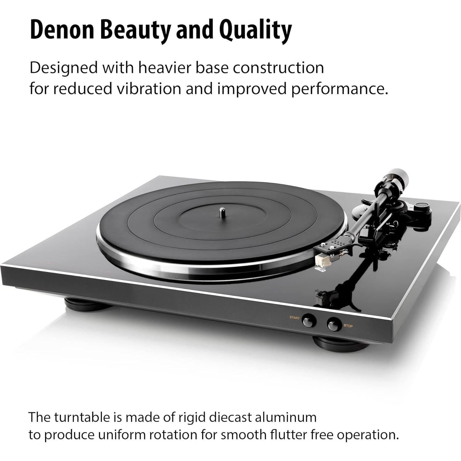 Tocadiscos Analógico Denon DP-300F con Ecualizador Integrado