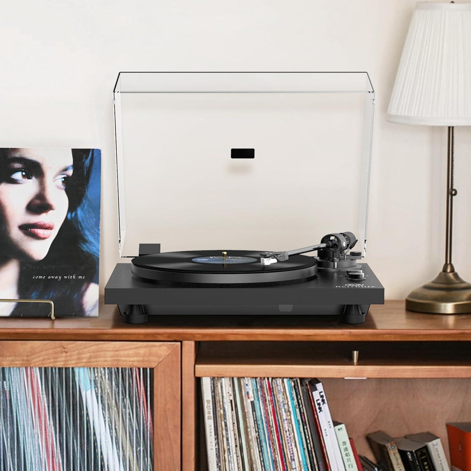 Giradiscos Inalámbrico Retrolife AT-3600L Brazo Carbono 4.49kg