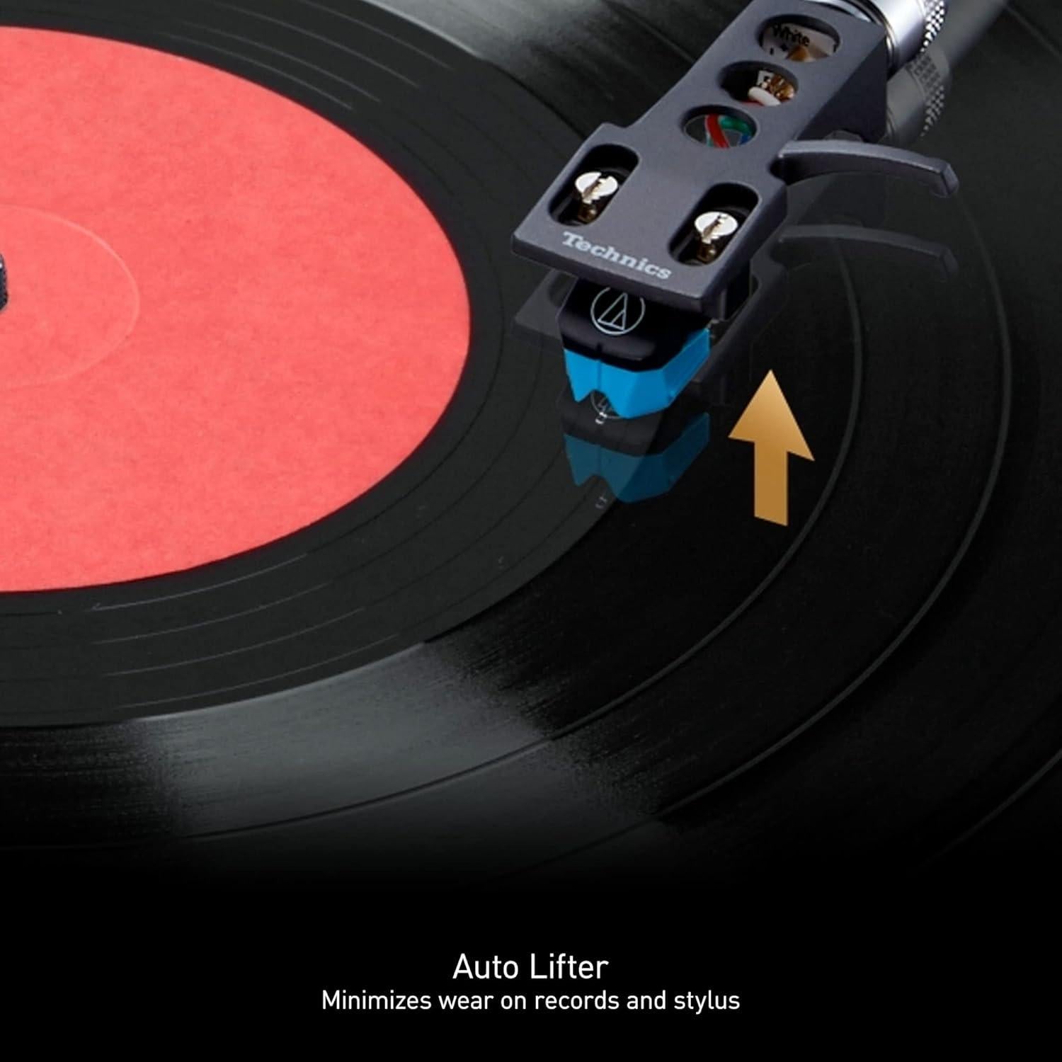 Tocadiscos Technics SL-100C HiFi Vinilo Automático Negro