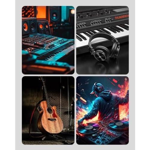 Auriculares PUPGSIS PG-M20PRO Estéreo 50mm con Cable 3m