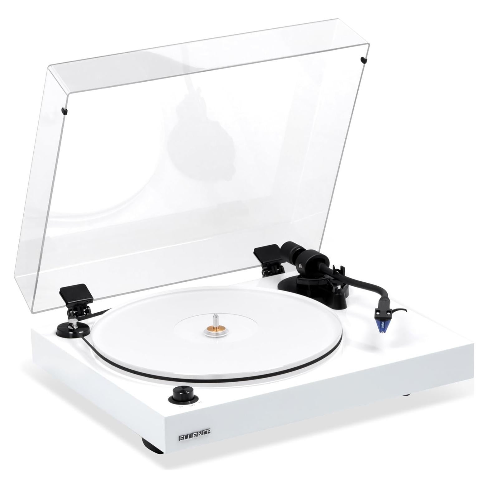 Tocadiscos Fluance RT85 Blanco Piano con Cartucho Ortofon 2M Blue