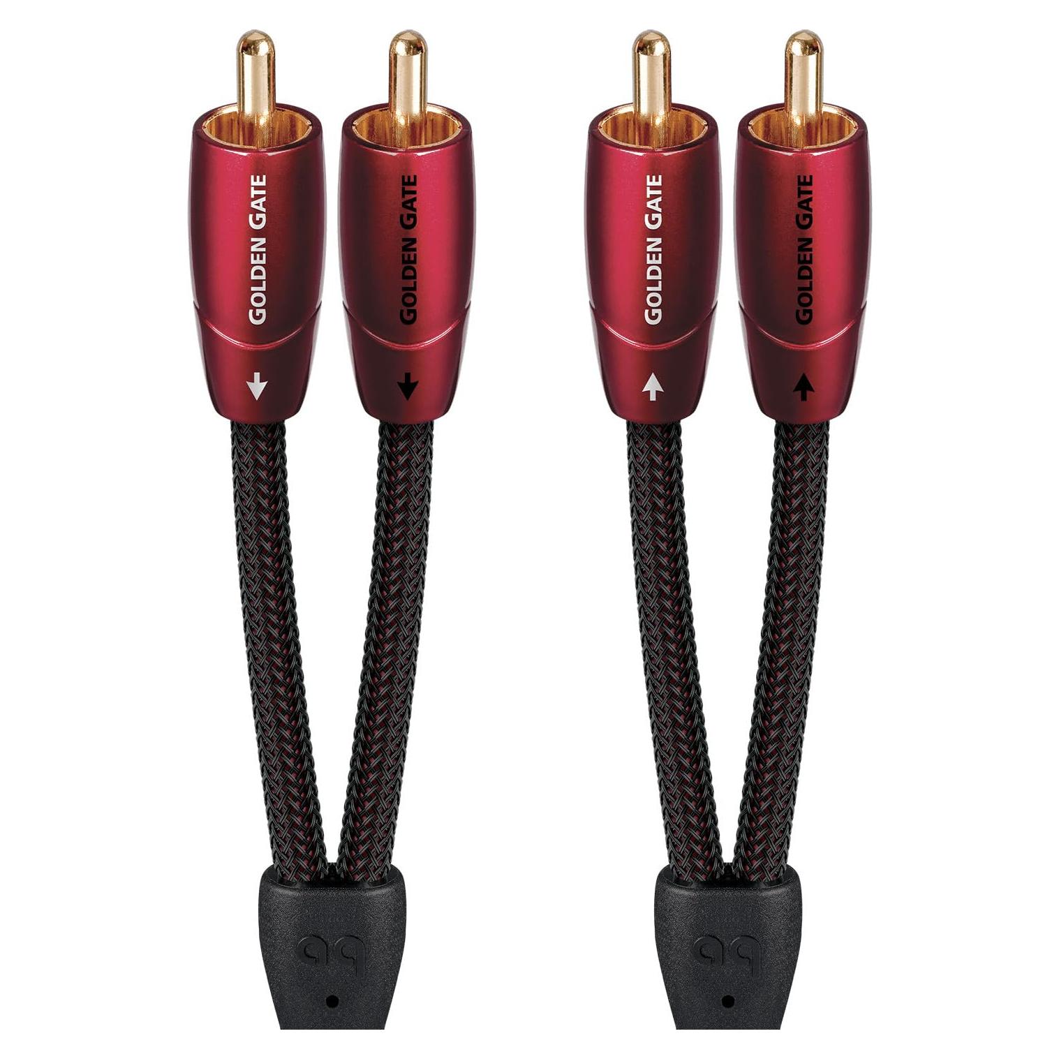 Cable Estéreo RCA AudioQuest Golden Gate 0.6 m - Alta Calidad