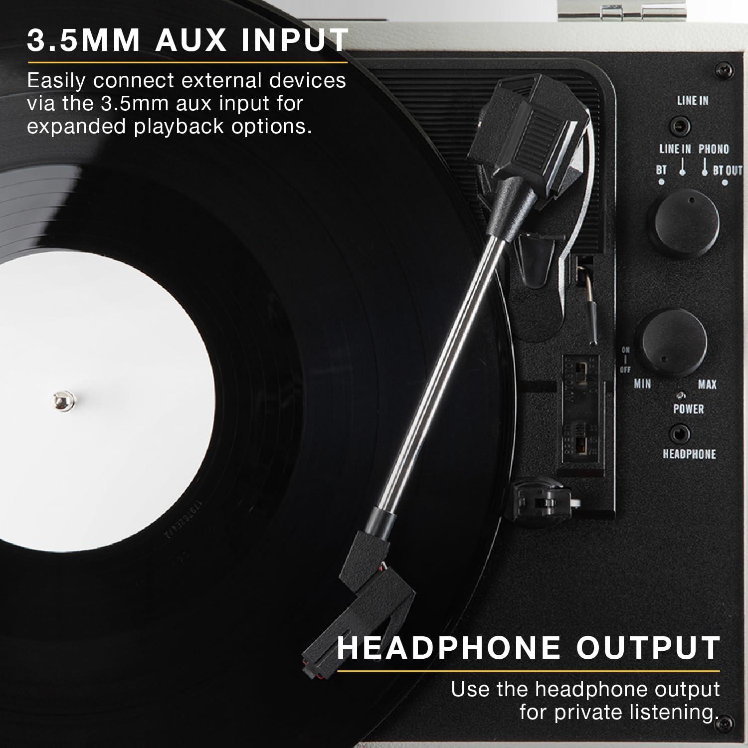 Reproductor de Discos Victrola Journey II Bluetooth Negro