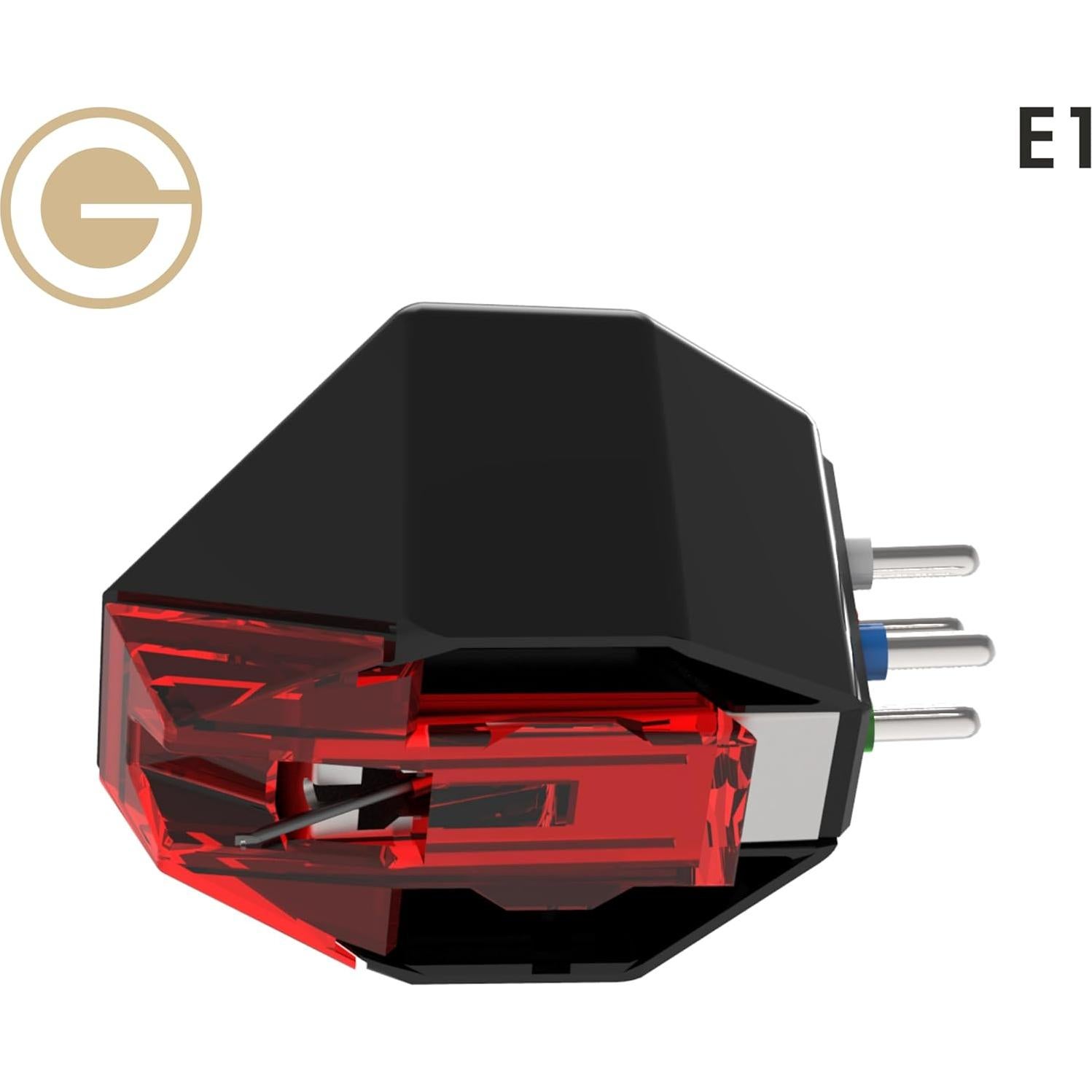 Cartucho de Fono Goldring E1 con Aguja Esférica y Cantilever de Carbono