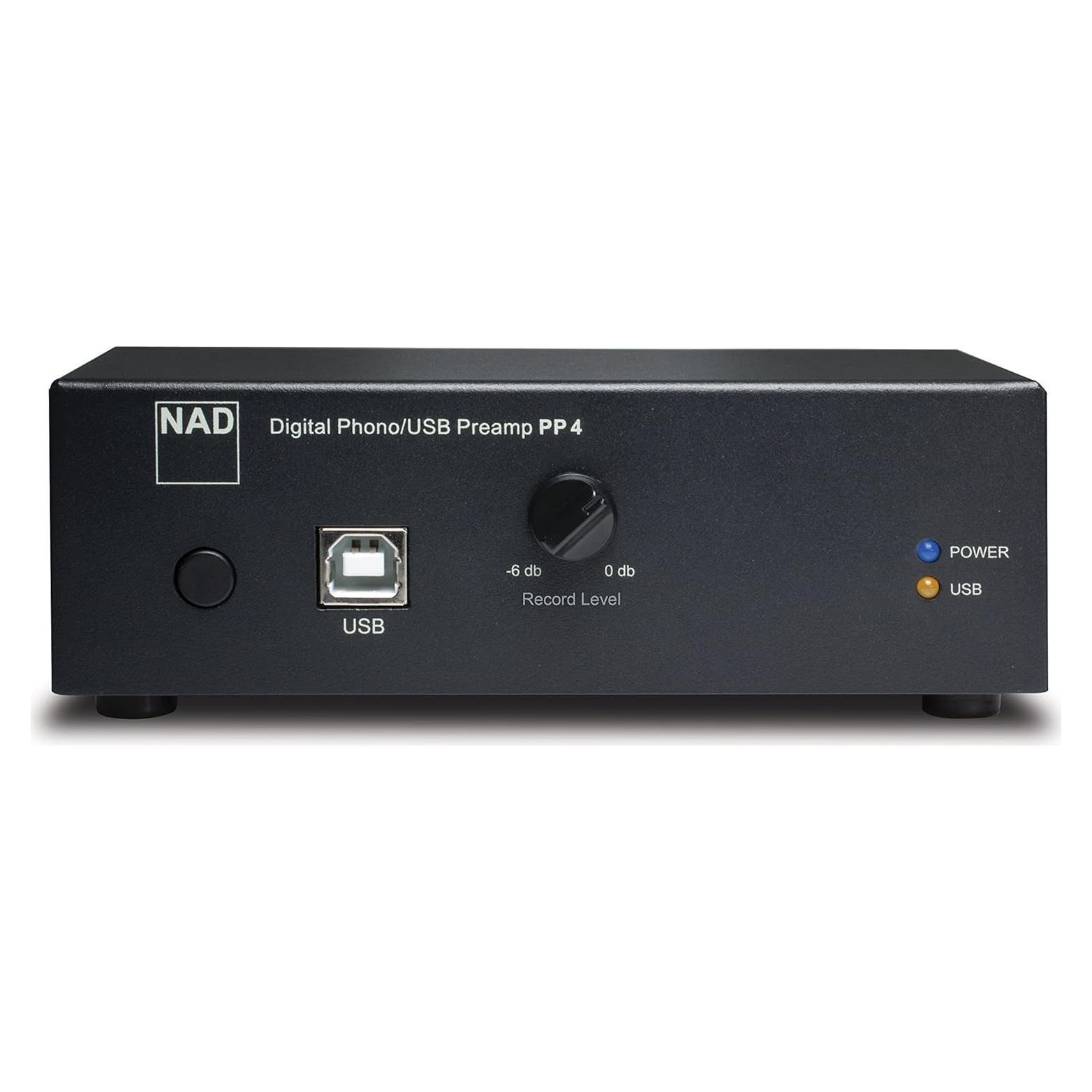 Preamplificador Digital Phono/USB NAD PP 4 - Soporte MM/MC