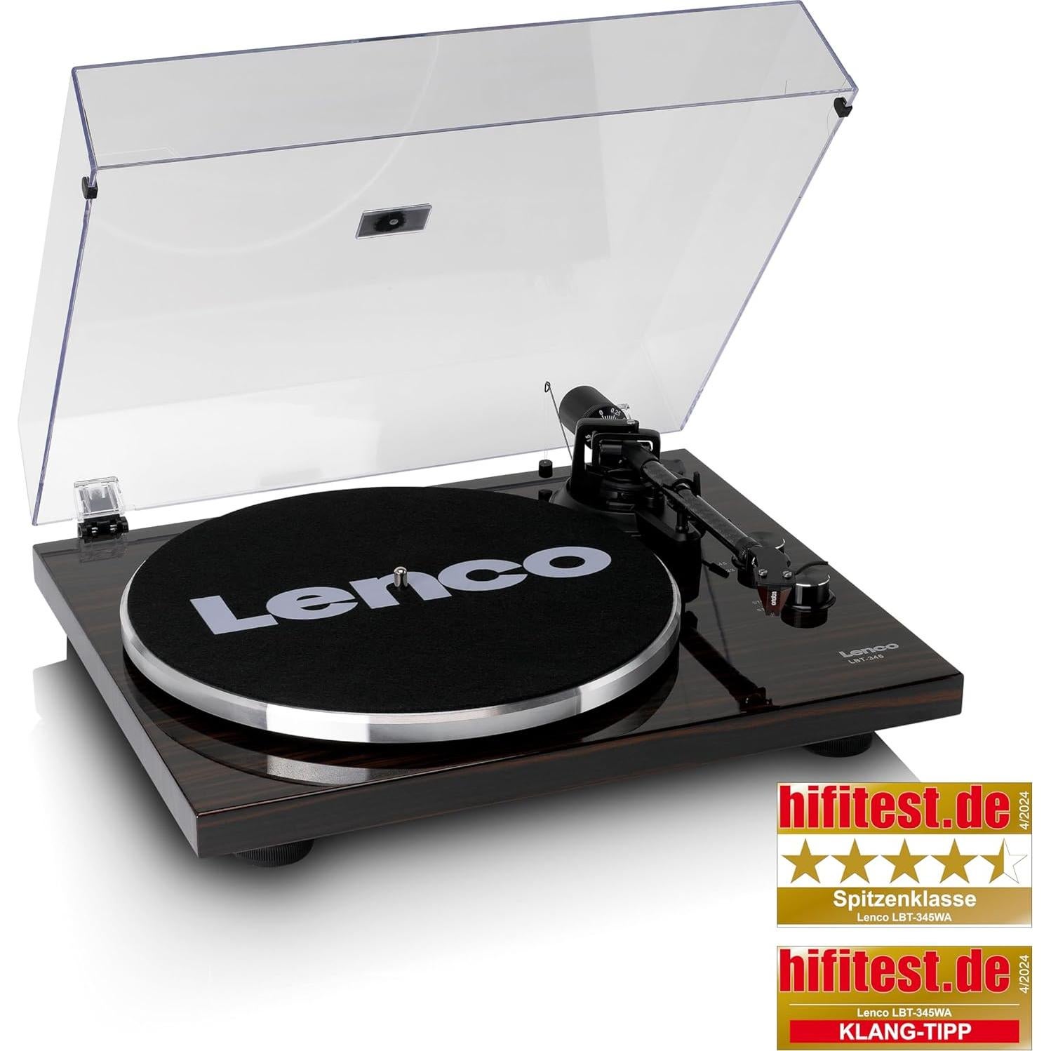 Tocadiscos Lenco LBT-345WA con Cartucho Ortofon 2M Red