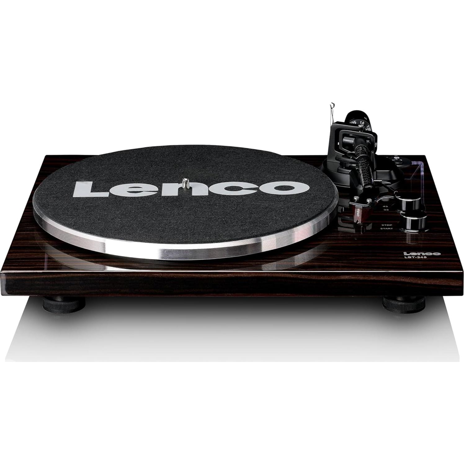 Tocadiscos Lenco LBT-345WA con Cartucho Ortofon 2M Red