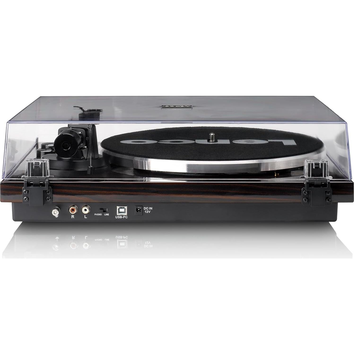 Tocadiscos Lenco LBT-345WA con Cartucho Ortofon 2M Red