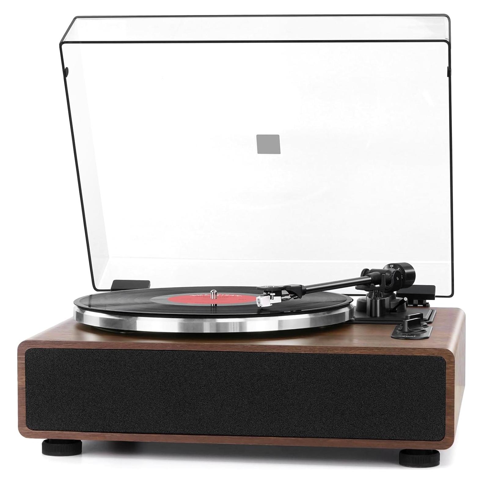 Tocadiscos Bluetooth DIGITNOW con Altavoces Integrados 7.66kg