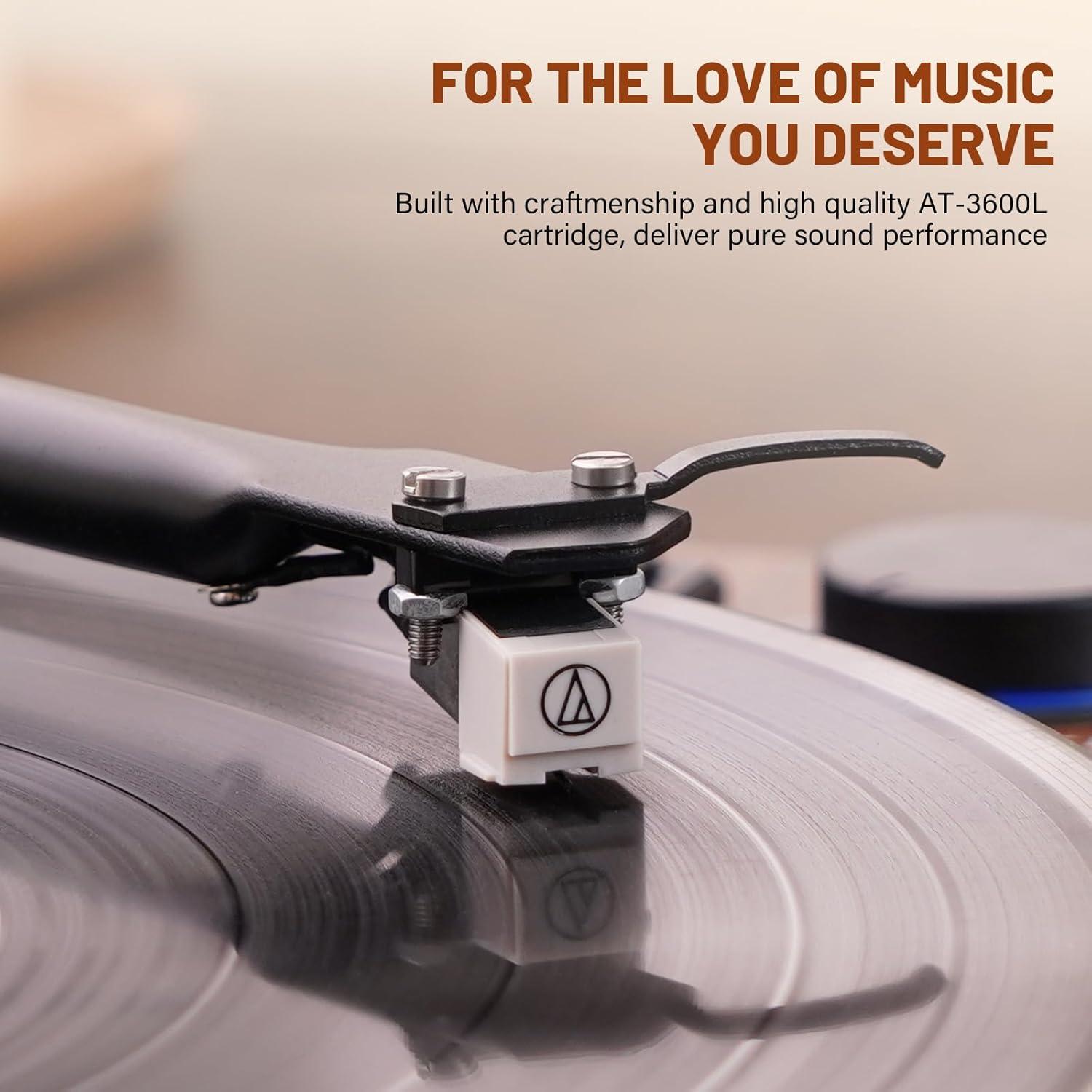 Tocadiscos Bluetooth DIGITNOW con Altavoces Integrados 7.66kg