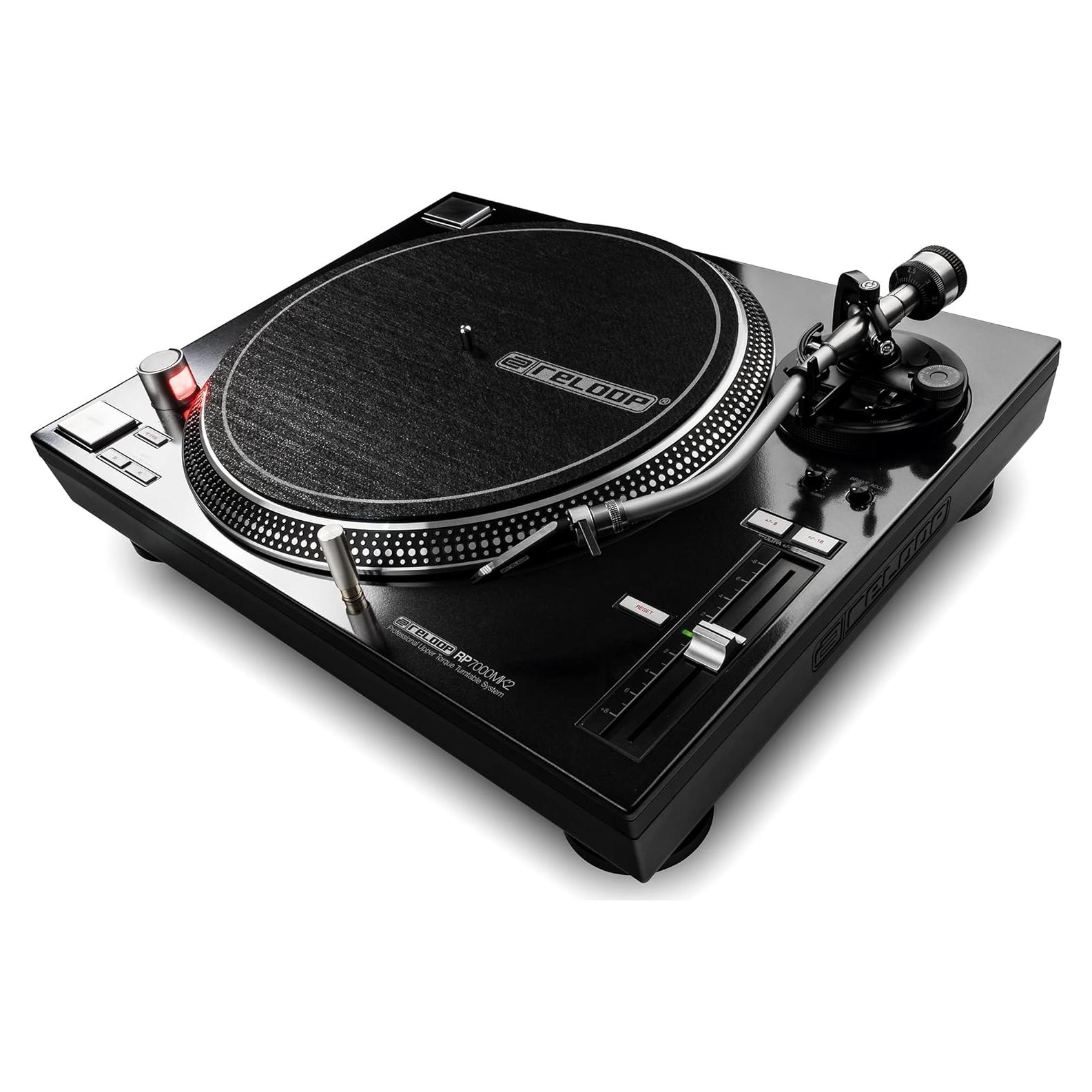 Tornamesa Profesional Reloop RP-7000 MK2 Alta Torque 11.1kg