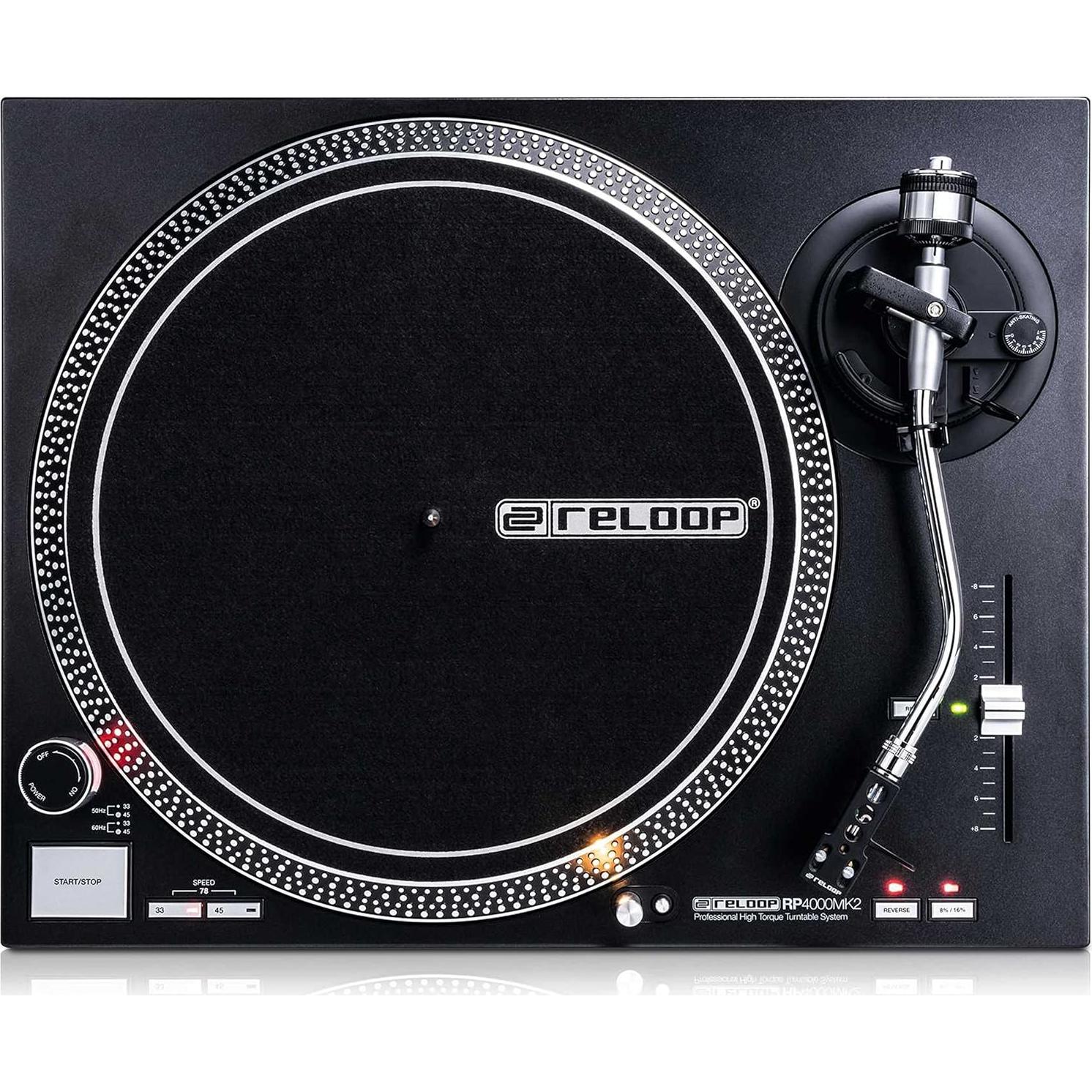 Tornamesa Profesional Reloop RP-4000 MK2 220V 9.8kg