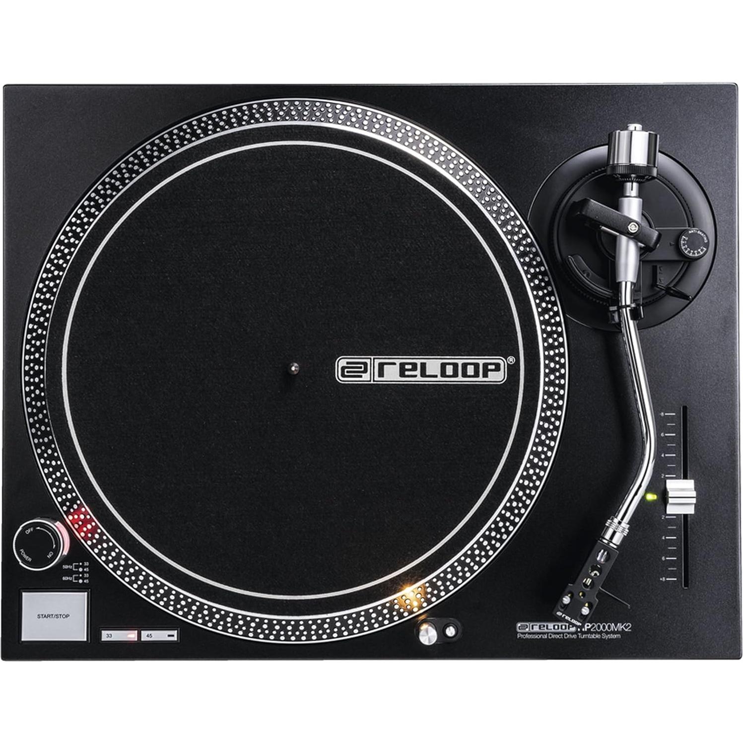 Tornamesa DJ Reloop RP-2000 MK2 Tracción Directa 220V