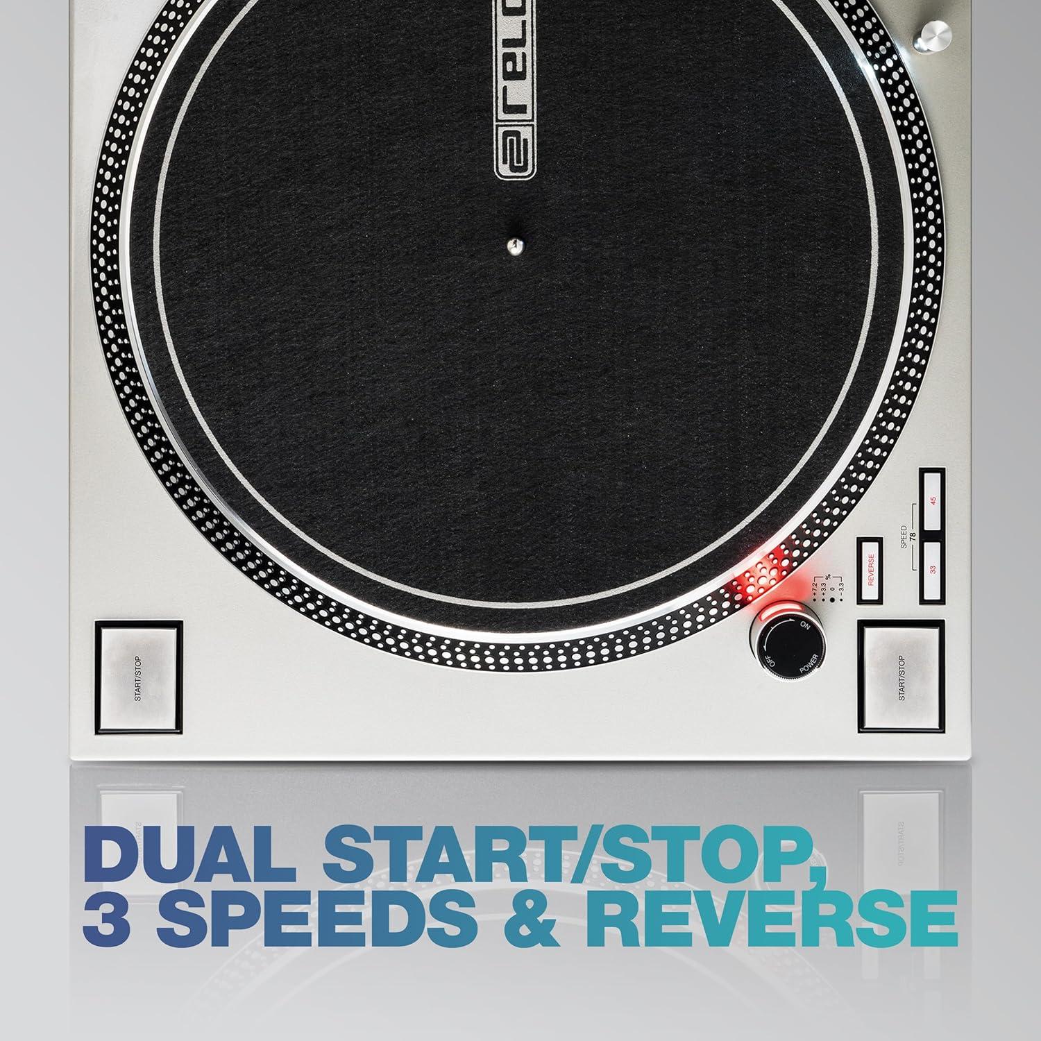 Tornamesa Profesional Reloop RP-7000 MK2 Plata 11.1kg