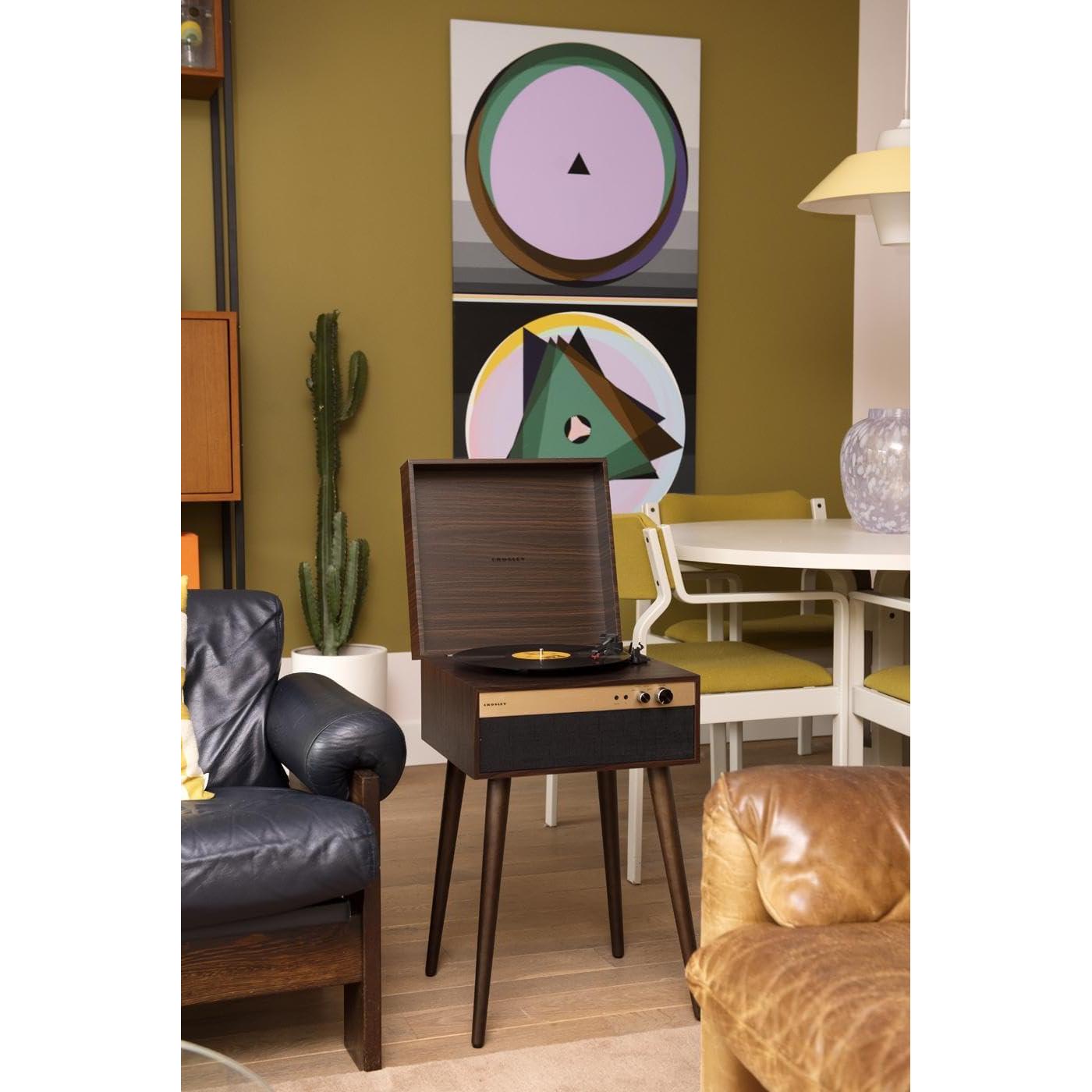 Tocadiscos Bluetooth Crosley CR6236A-WA 3 Velocidades Nogal