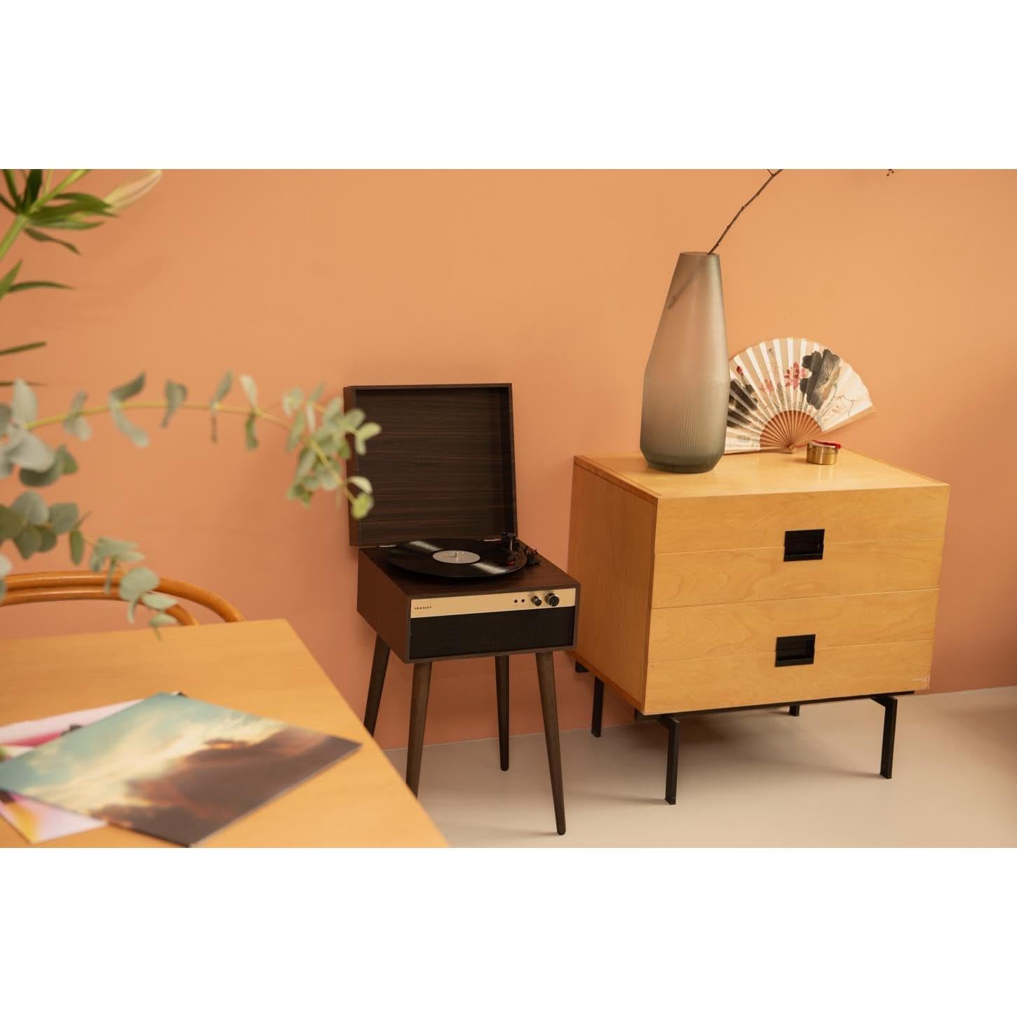 Tocadiscos Bluetooth Crosley CR6236A-WA 3 Velocidades Nogal