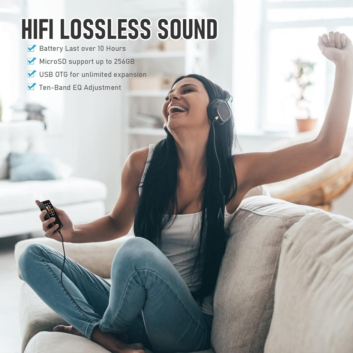 Reproductor MP3 Bluetooth H2 Touch 32GB Alta Resolución