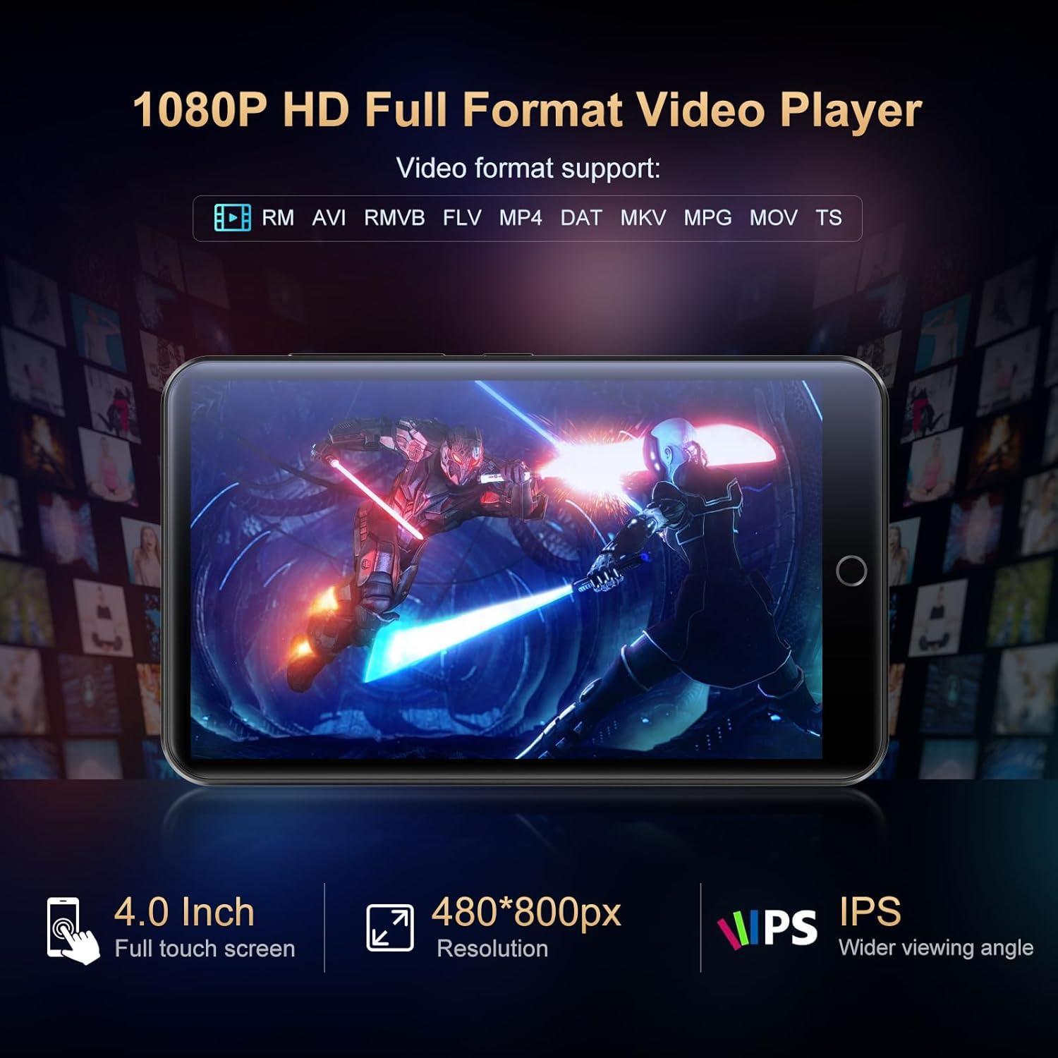 Reproductor MP3 Oilsky M303 Pro 80GB Bluetooth WiFi Pantalla 10.16cm