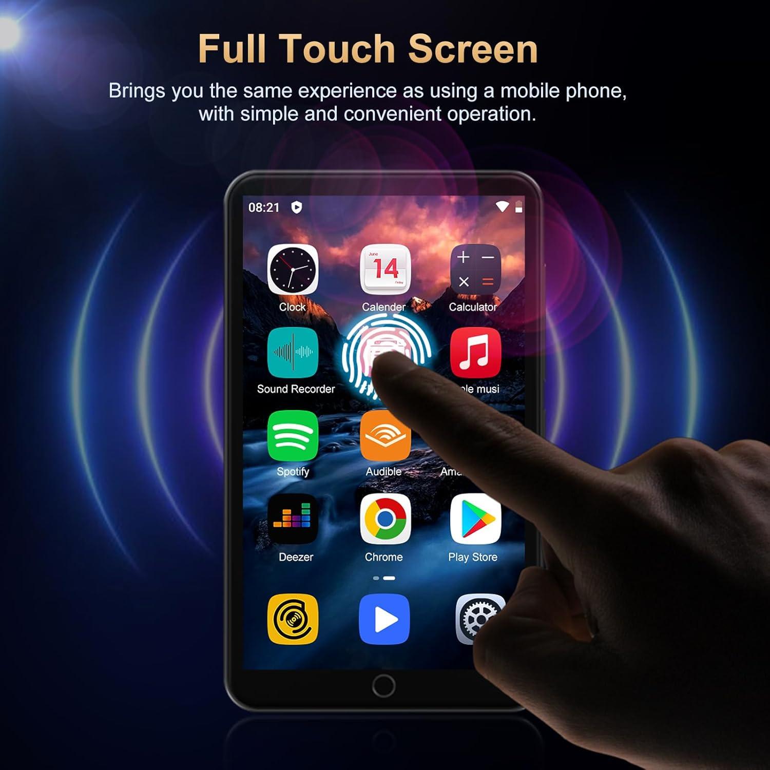 Reproductor MP3 Oilsky M303 Pro 80GB Bluetooth WiFi Pantalla 10.16cm