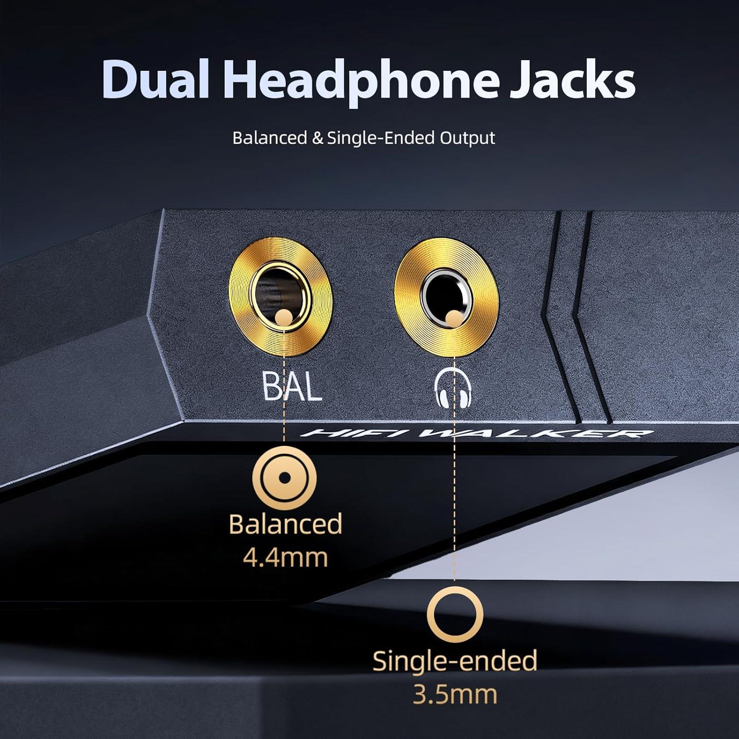 Reproductor MP3 Hi-Fi HIFI WALKER H20 Ultra 128GB DAC ES9038Q2M