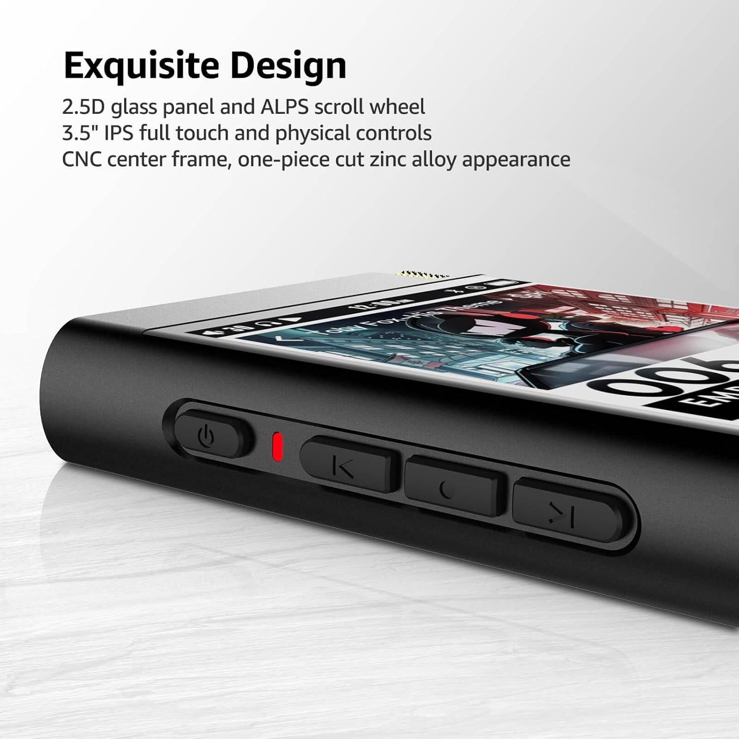 Reproductor MP3 Bluetooth Surfans F28 HiFi 3.5" Alta Resolución