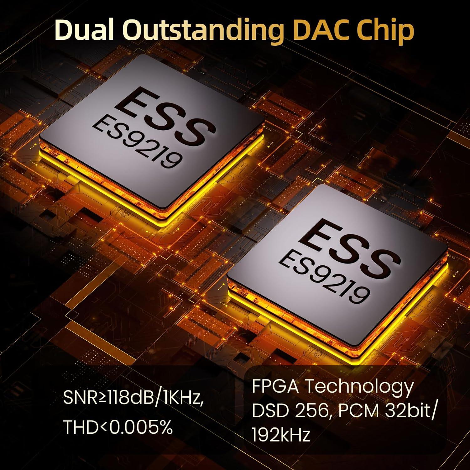 Reproductor MP3 HIFI WALKER H20 Pro 128GB Bluetooth Doble DAC