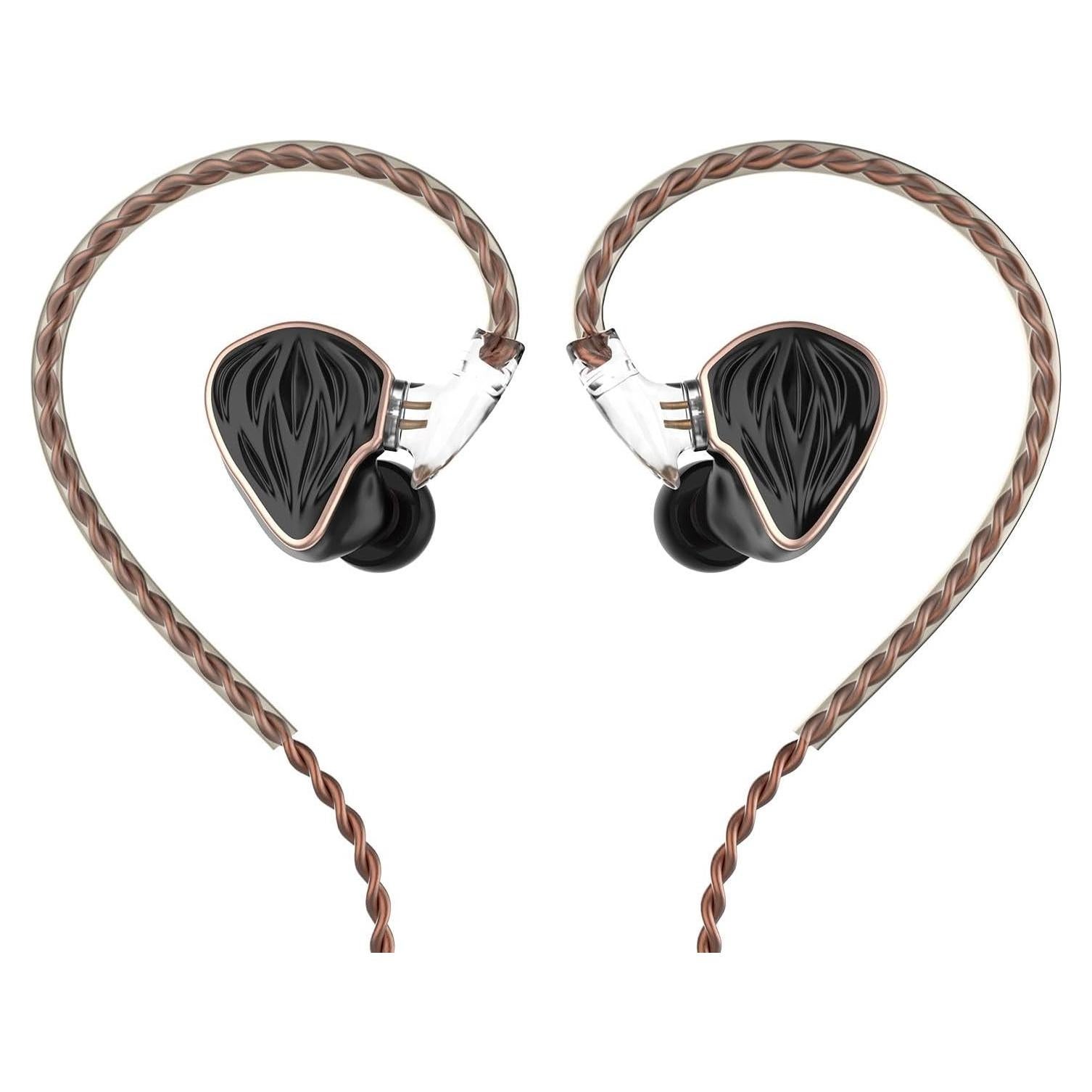 Auriculares In-Ear Hidizs MS3 2BA+1DD HiFi 10.2mm Negro