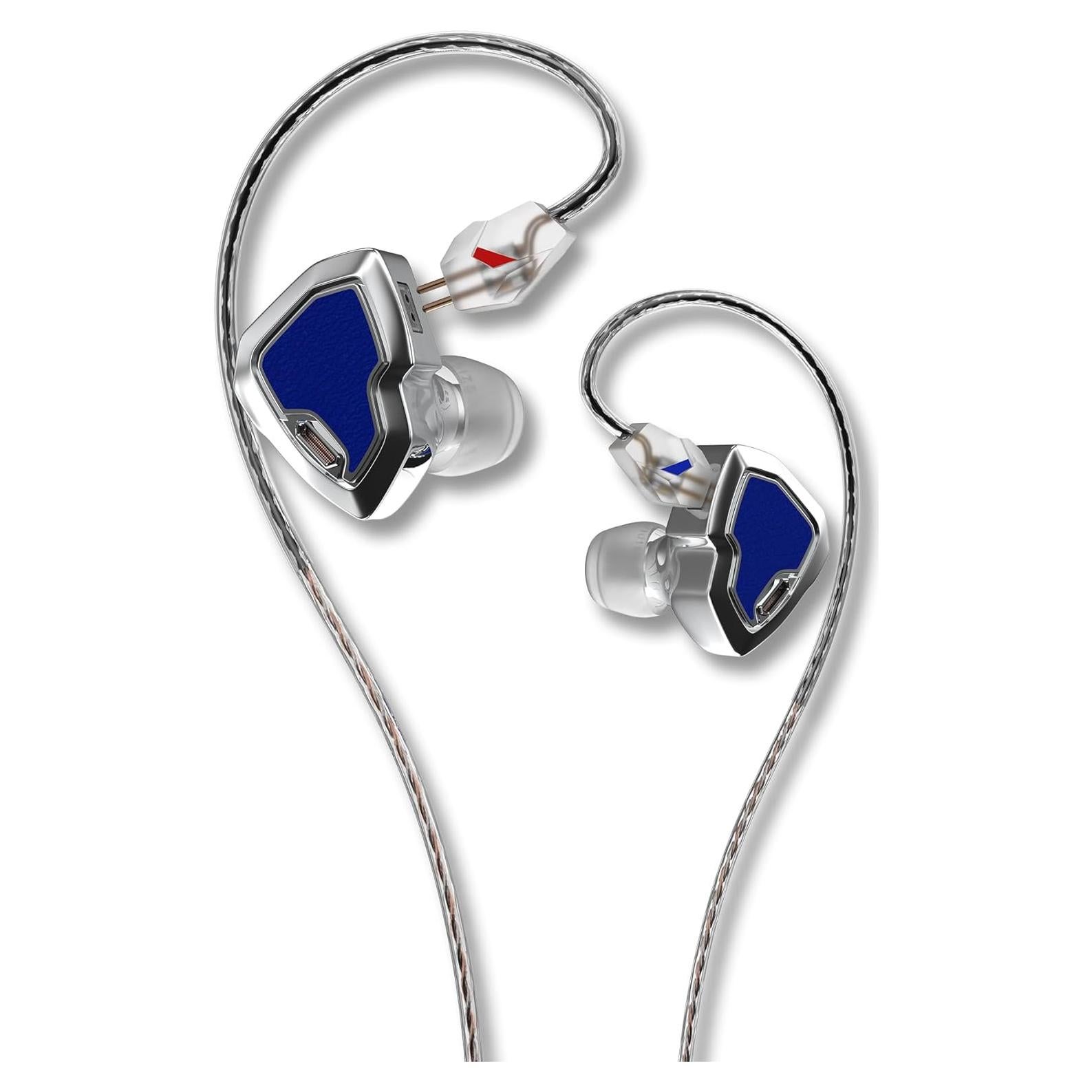 Auriculares In-Ear HIDIZS MS2 PRO 10.2mm Híbridos 3.5mm Azul