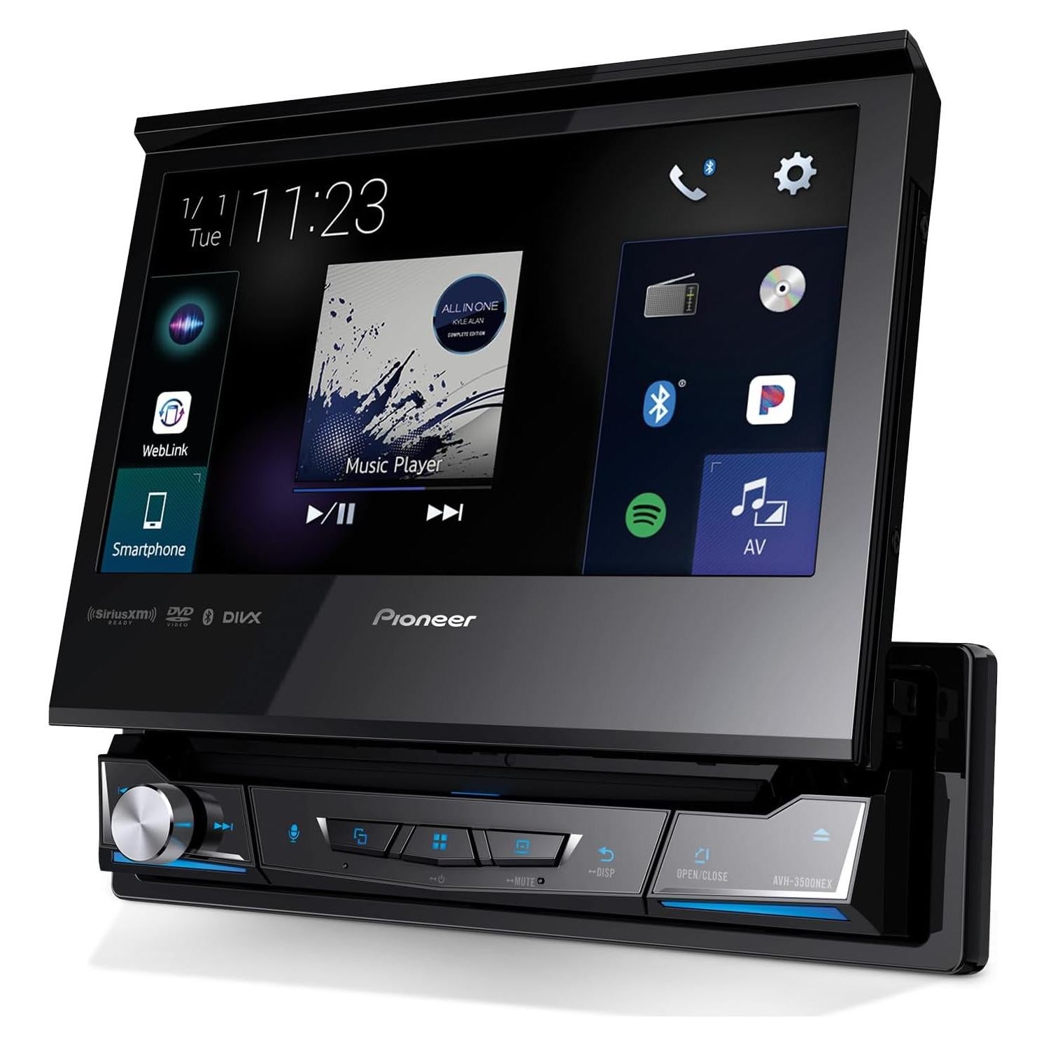 Receptor Pioneer AVH-3500NEX 1-DIN 7" Pantalla Táctil Bluetooth