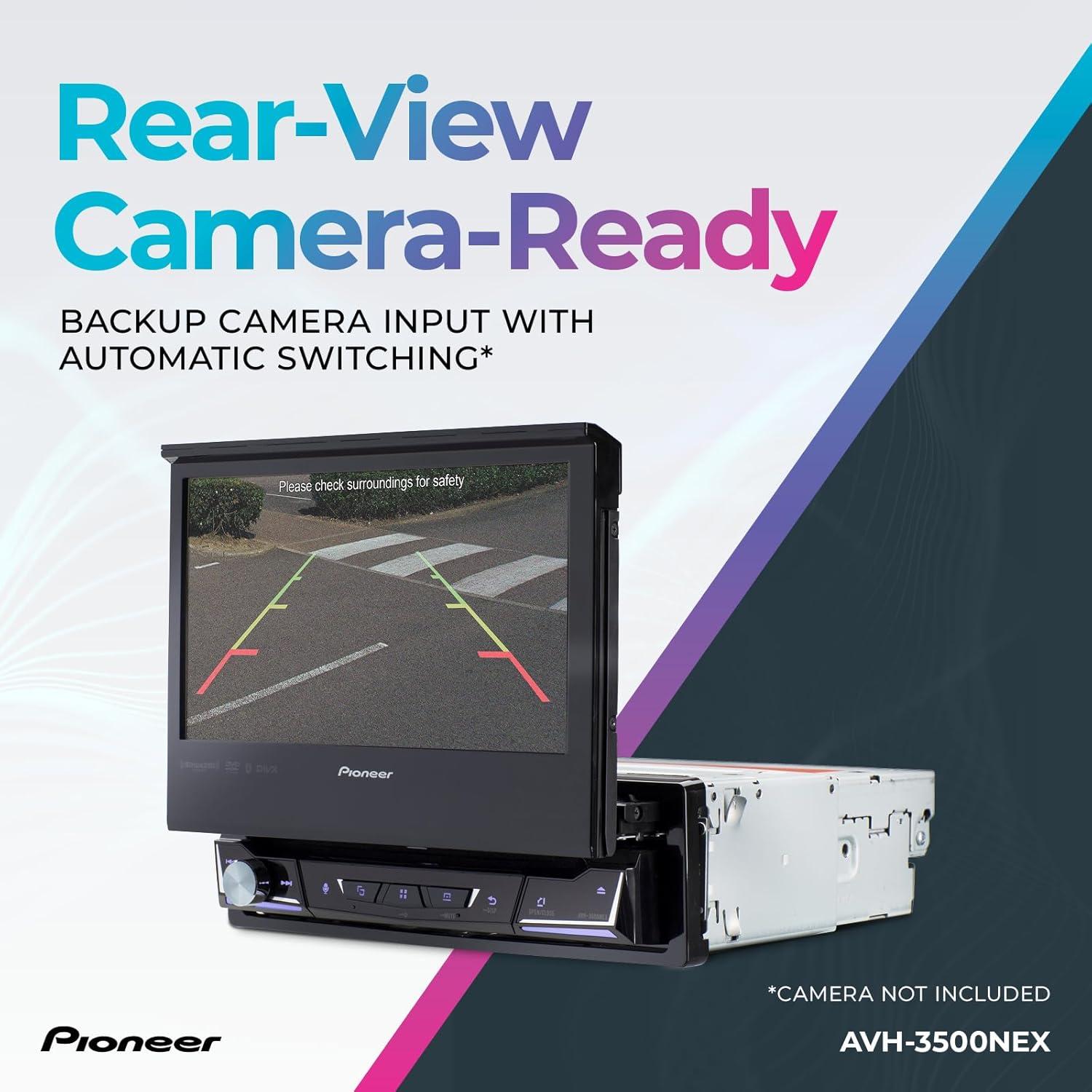 Receptor Pioneer AVH-3500NEX 1-DIN 7" Pantalla Táctil Bluetooth