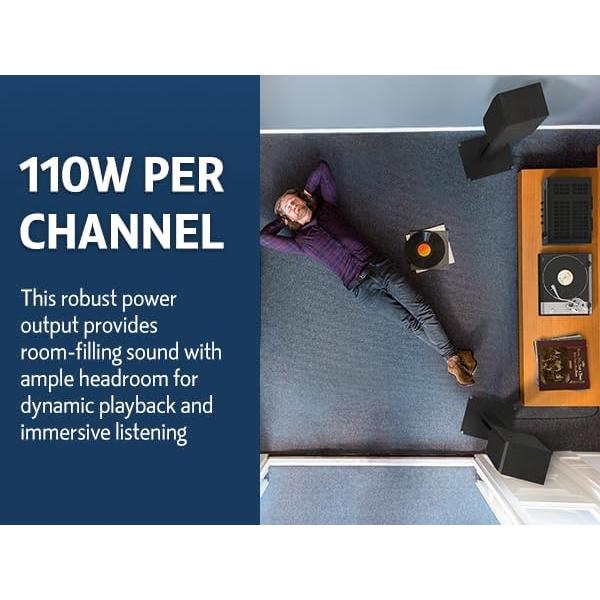 Receptor Estéreo Onkyo TX-8470 2 Canales Wi-Fi Bluetooth Phono