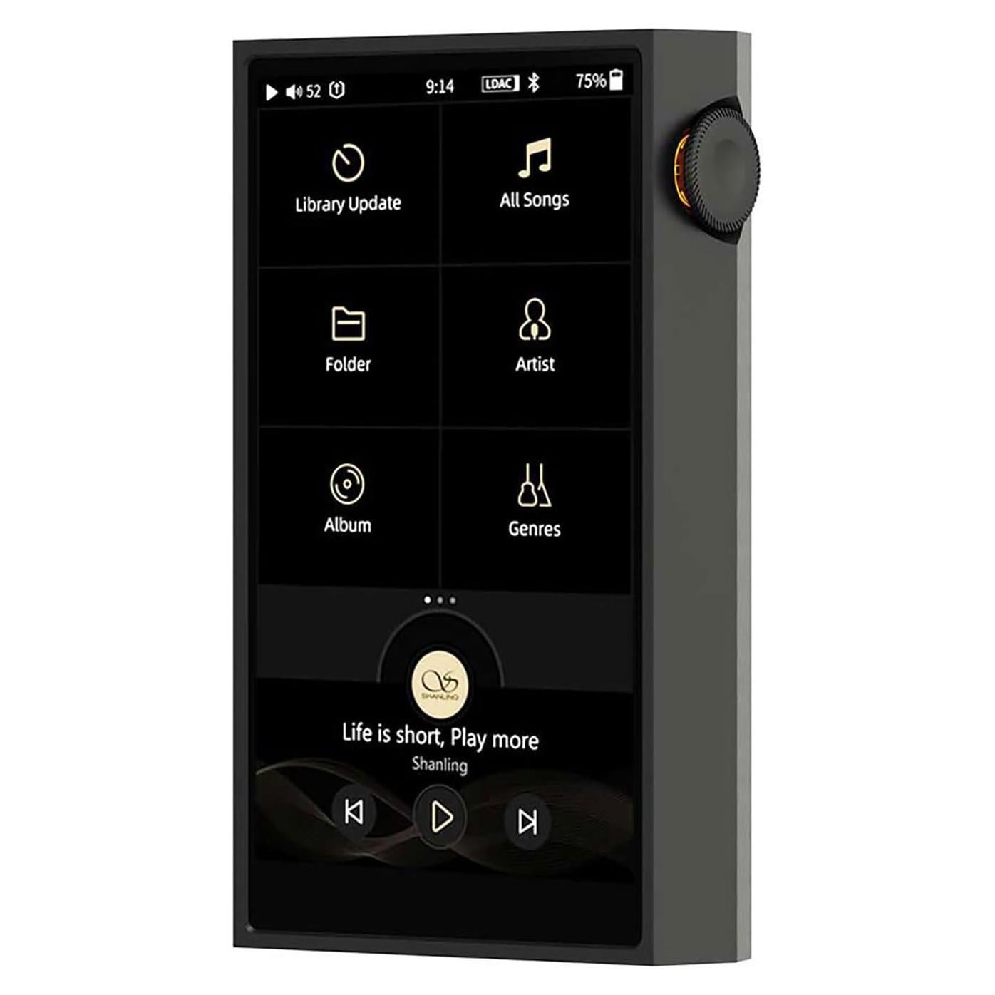 Reproductor de Audio Shanling M5 Ultra, 768kHz/32bit, Bluetooth 5.2