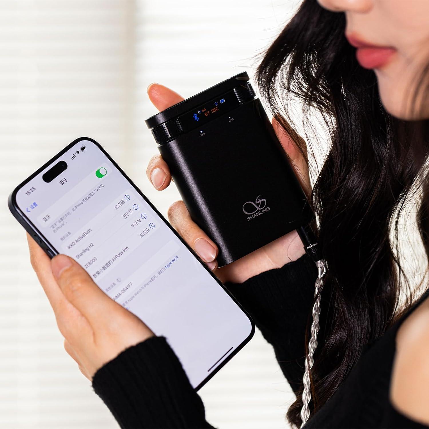 Reproductor de Audio Shanling H2 DAC Portátil Bluetooth 5.0