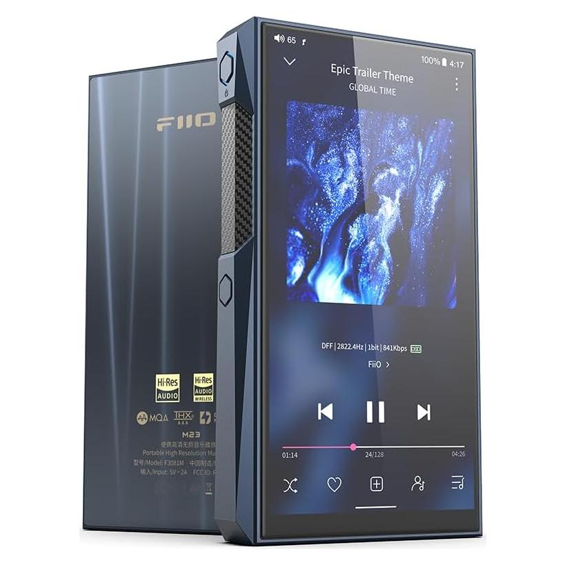 Reproductor de Música FiiO M23 Hi-Res Android 10 0.66 kg