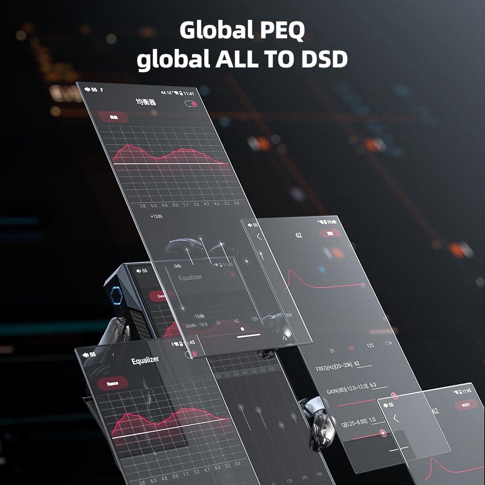 Reproductor de Música FiiO M23 Hi-Res Android 10 0.66 kg