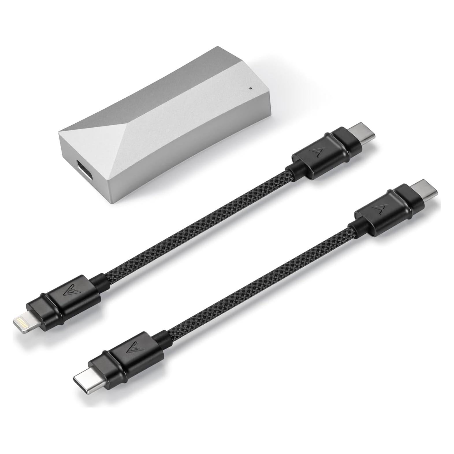 DAC USB y Amplificador Astell&Kern HC4 - Plata Lunar