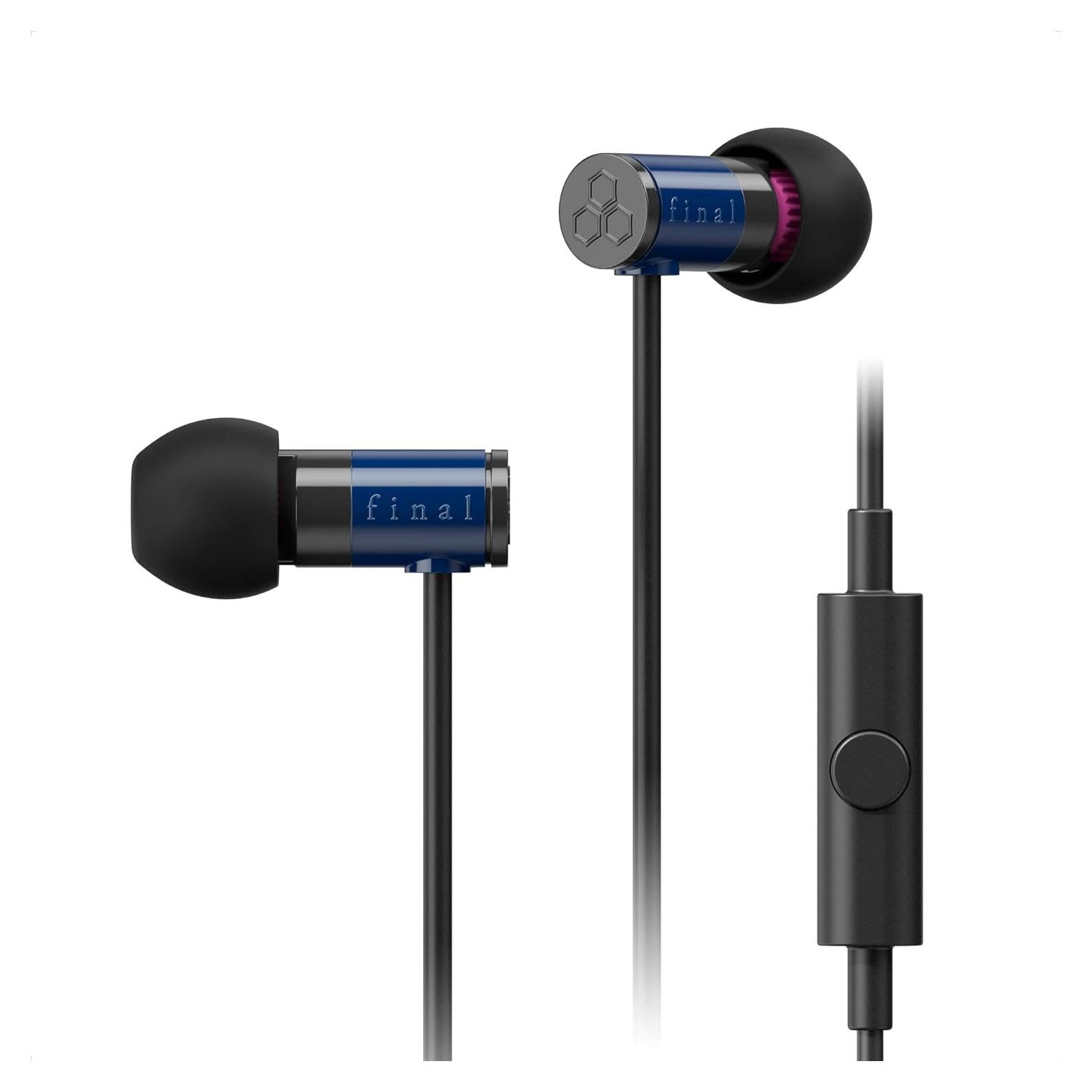 Auriculares In-Ear Final Audio E1000C con Micrófono Azul
