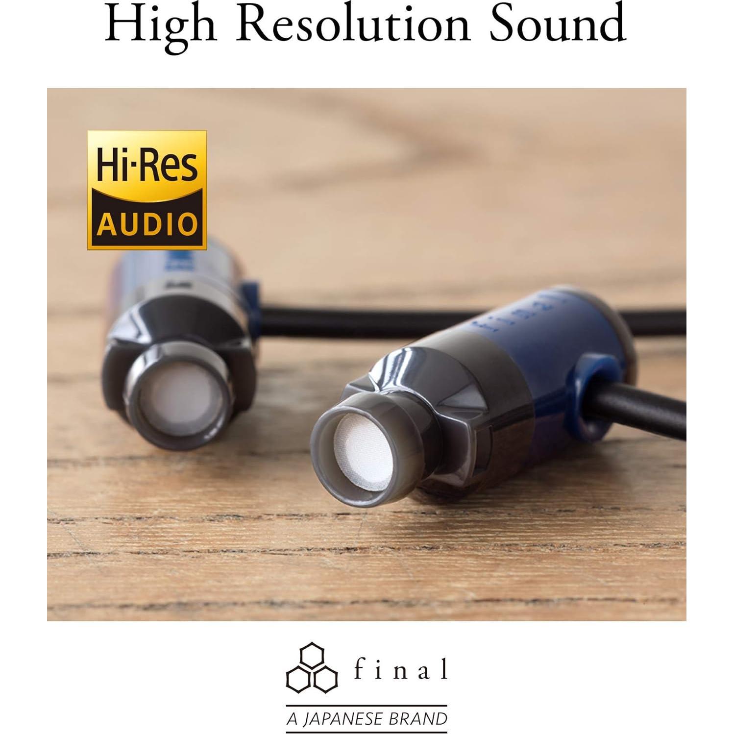 Auriculares In-Ear Final Audio E1000C con Micrófono Azul