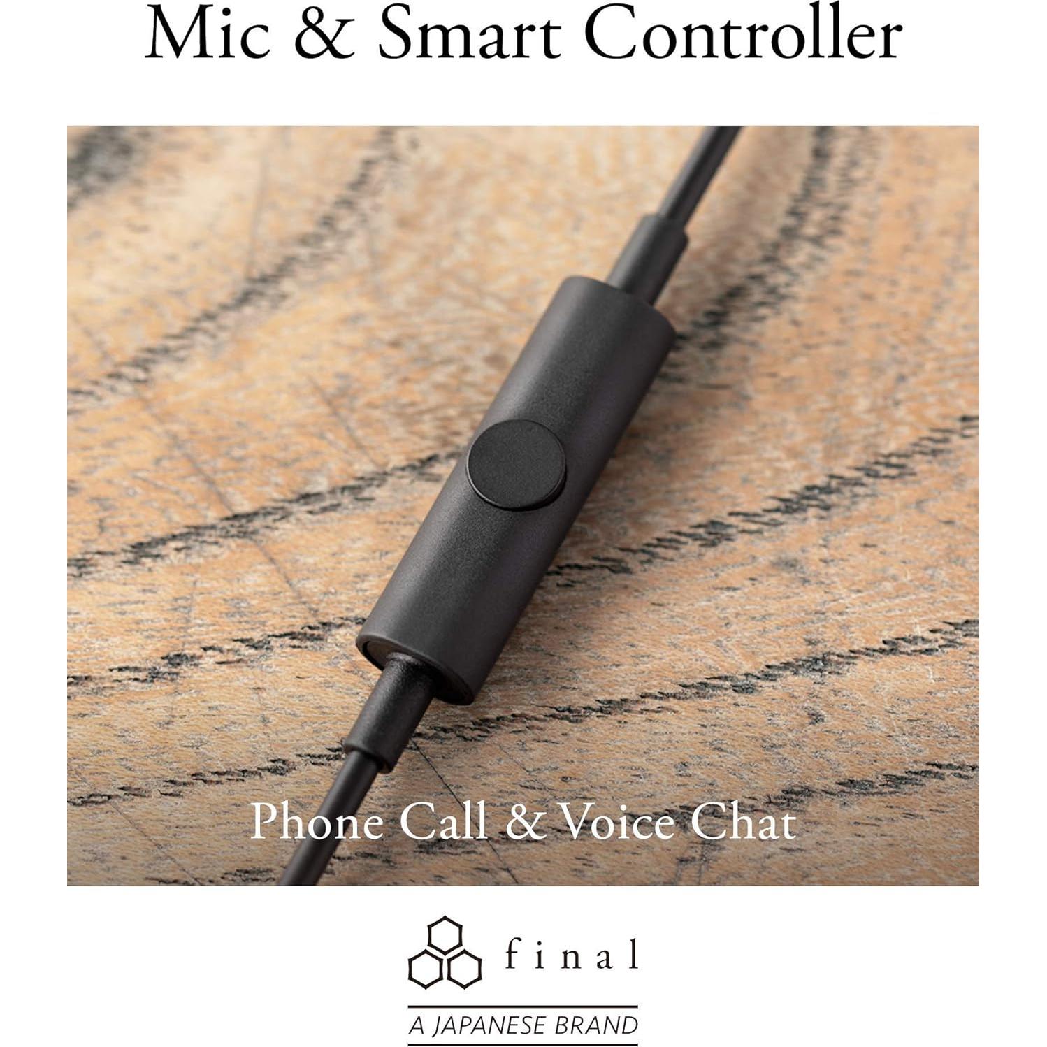 Auriculares In-Ear Final Audio E1000C con Micrófono Azul