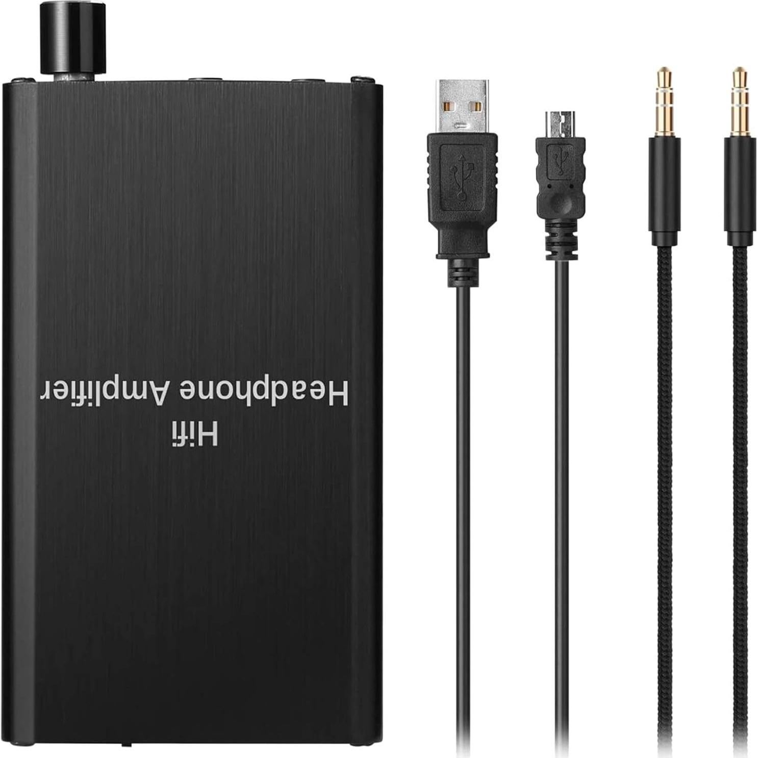 Amplificador de Auriculares HiFi MYPIN 3.5mm Portátil 2000mAh