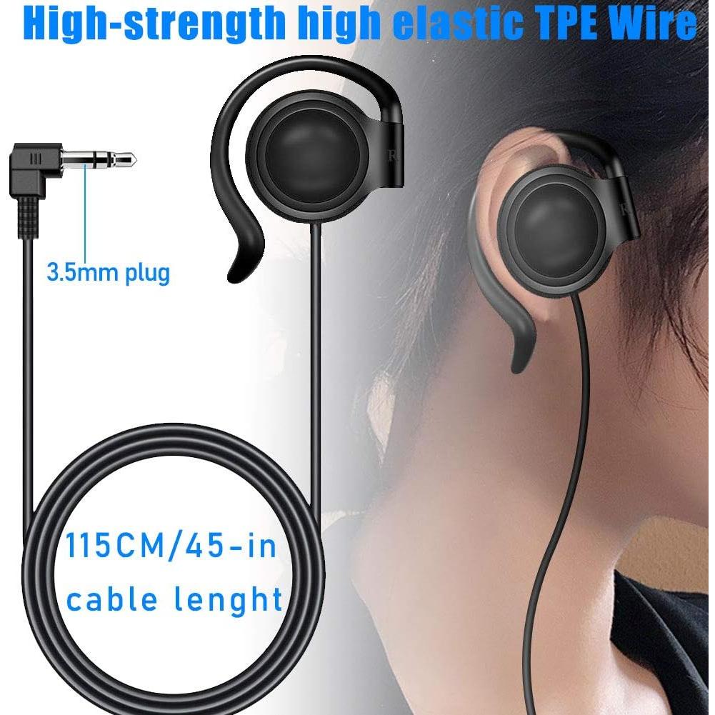 Auricular Mono EXMAX ATG-100T 3.5mm para Deportes y Trabajo