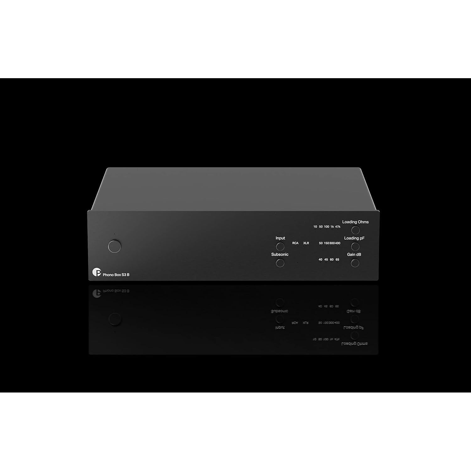Preamplificador de Phono Pro-Ject Phono Box S3 B Negro