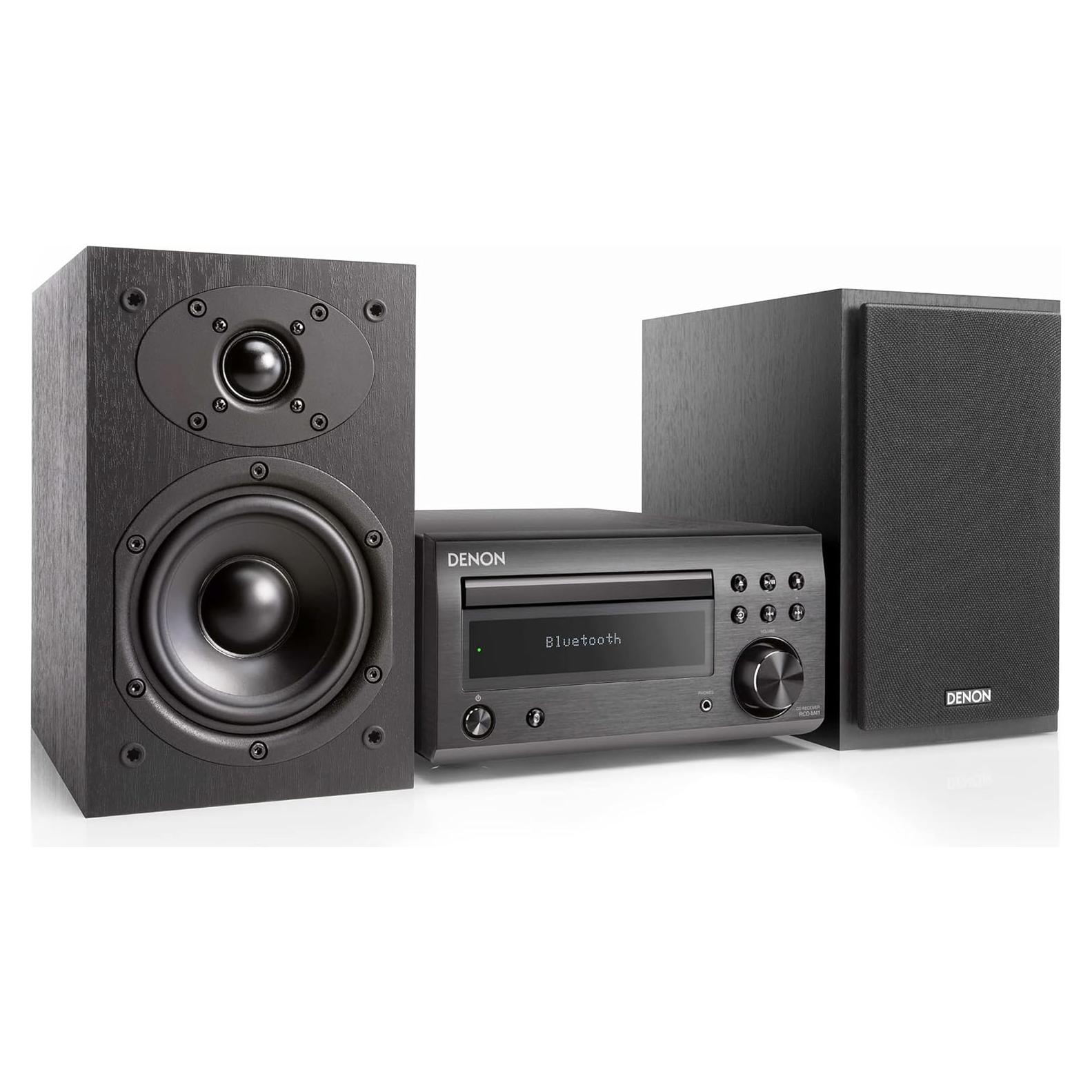 Amplificador Denon D-M41 con Altavoces SC-M41 - Sistema Estéreo HiFi